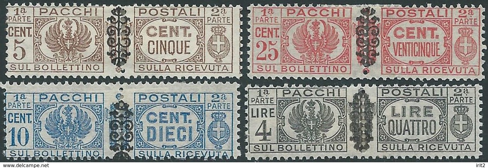 ITALY ITALIA ITALIEN ITALIE  REPUBBLICA 1945 PACCHI POSTALI - Colis-postaux
