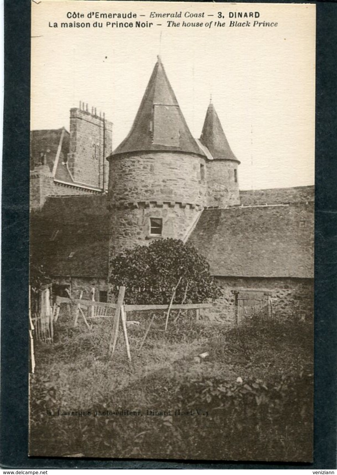 CPA - DINARD - La Maison Du Prince Noir - Dinard