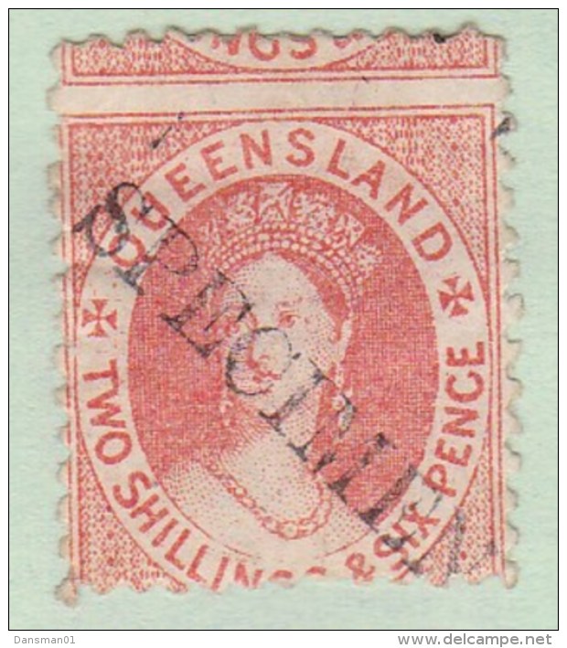 Queensland 1880 SG 122 P.12 Mint Hinged Handstamp SPECIMEN - Neufs