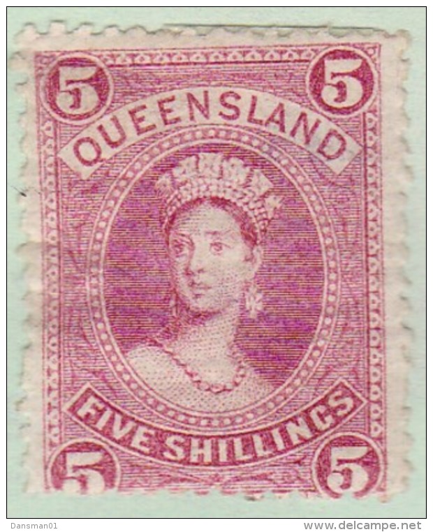 Queensland 1882 SG 154 P.12 Mint Hinged - Neufs