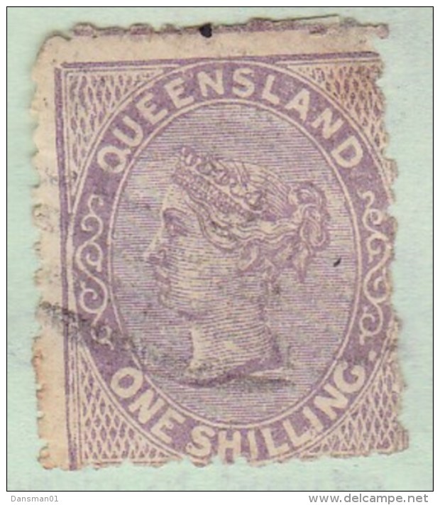 Queensland 1895 SG 205 P.12 Used - Used Stamps