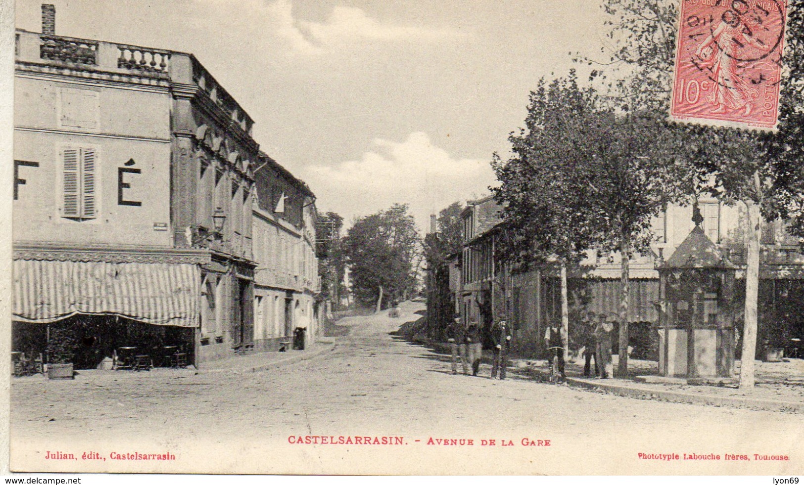 CASTELSARRAZIN  AVENUE DE LA  GARE - Bressols