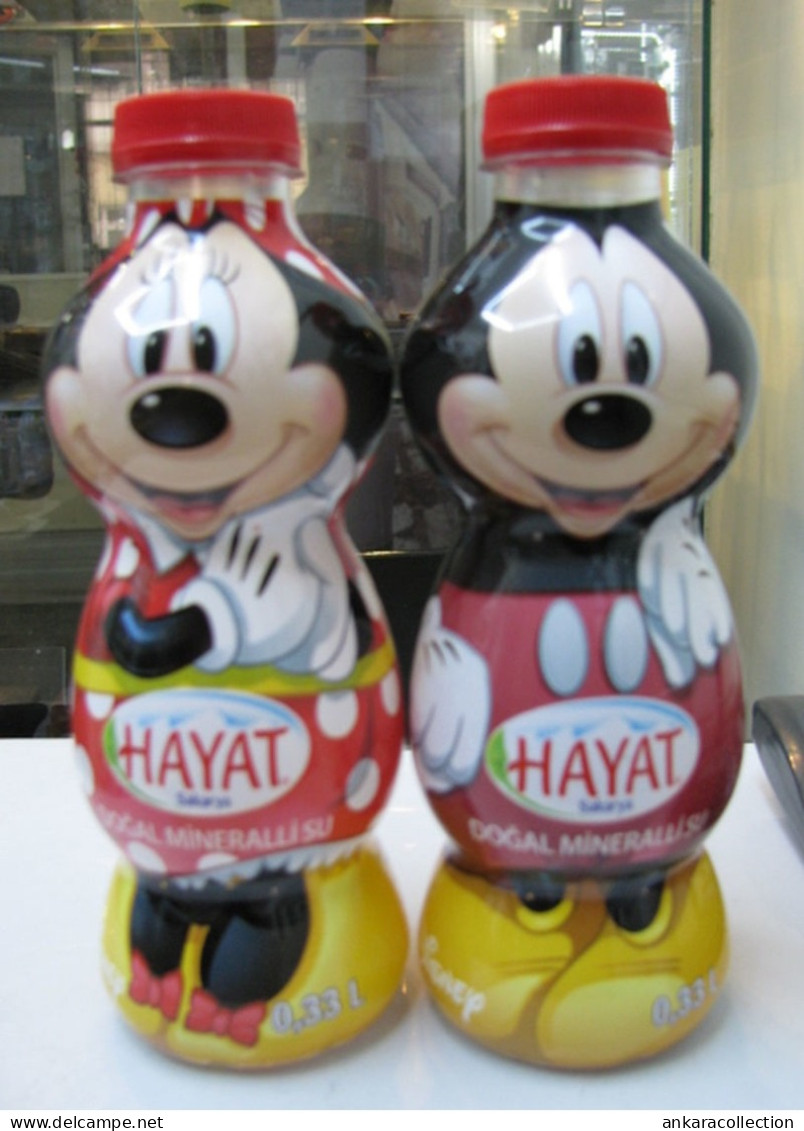 AC - DISNEY SERIES - HAYAT WATER EMPTY PLASTIC BOTTLE & CAP - Other & Unclassified