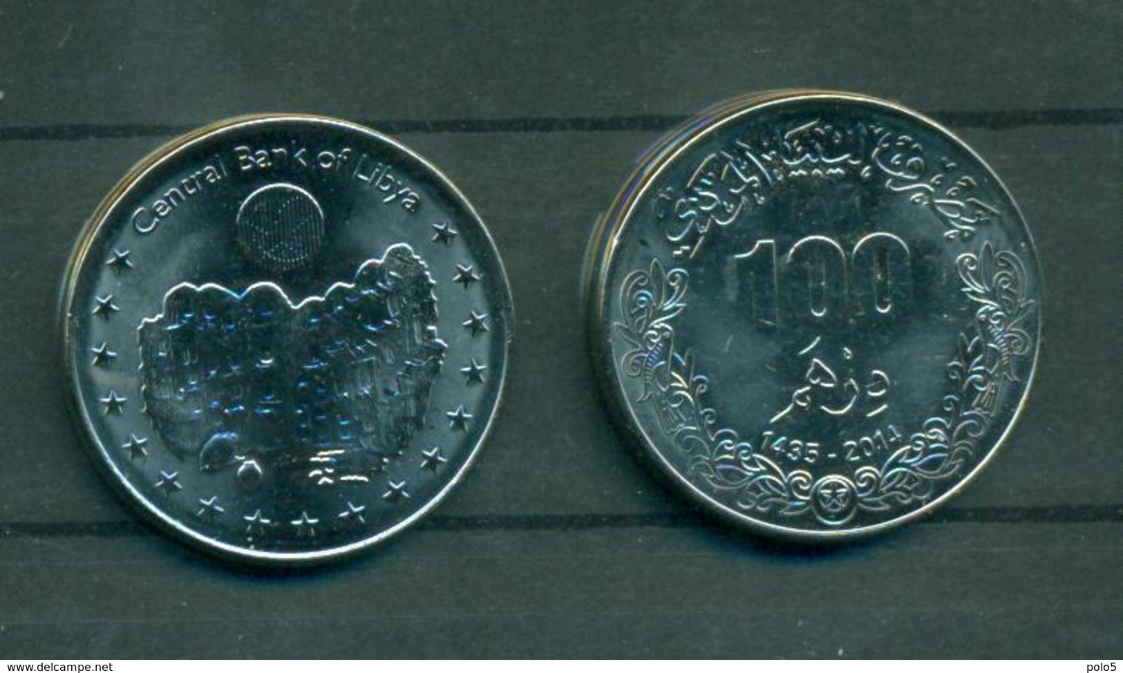 Libya 2014-100 Dirhams 2014 - Libye