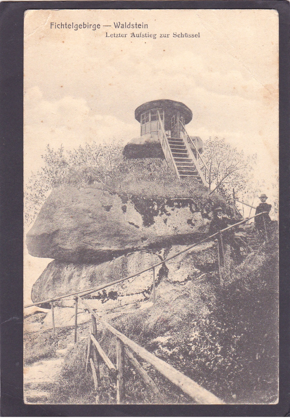 Old/Antique? Postcard Of Fichtelgebirge,Waldstein,Bavaria,Germany,Posted With Stamp,N53. - Other & Unclassified