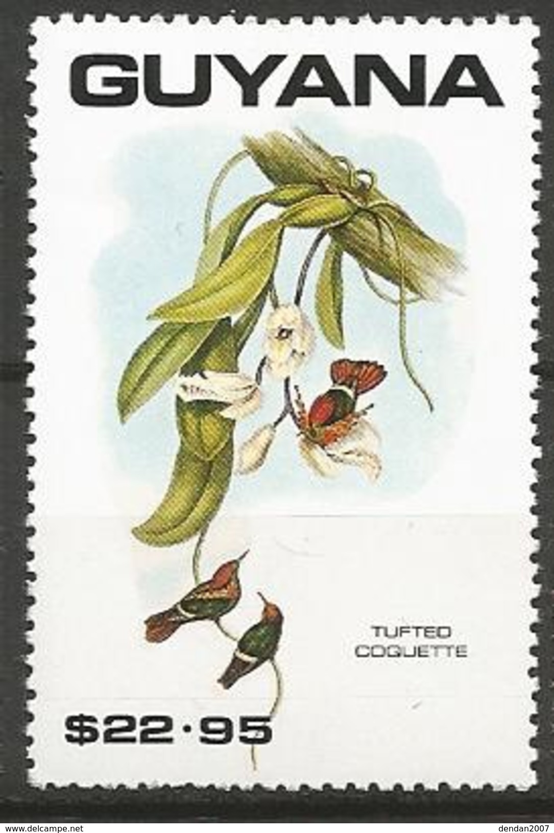 Guyana - MNH - Tufted Cocquette ( Lophornis Ornatus ) - Colibríes