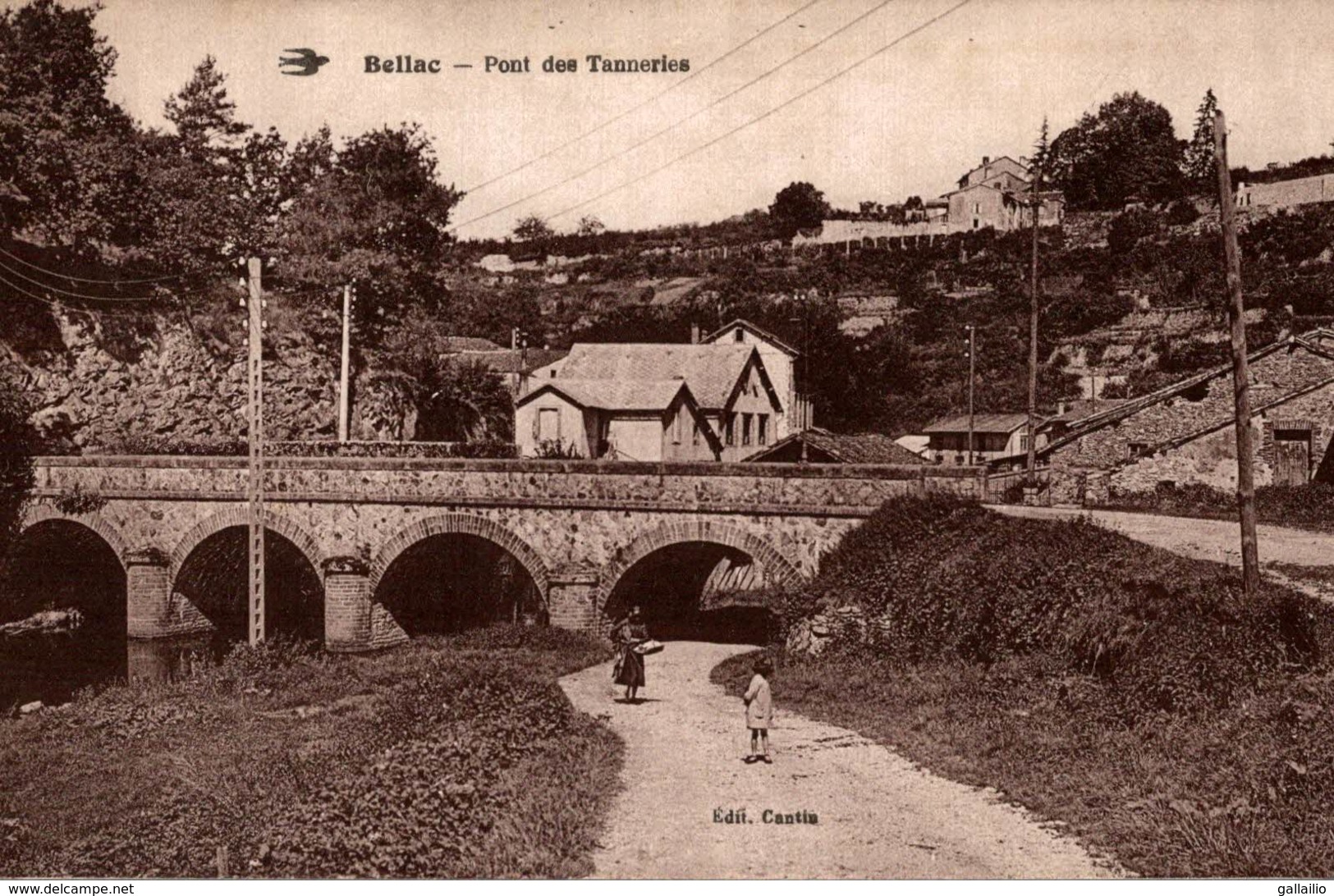 BELLAC PONT DES TANNERIES - Bellac