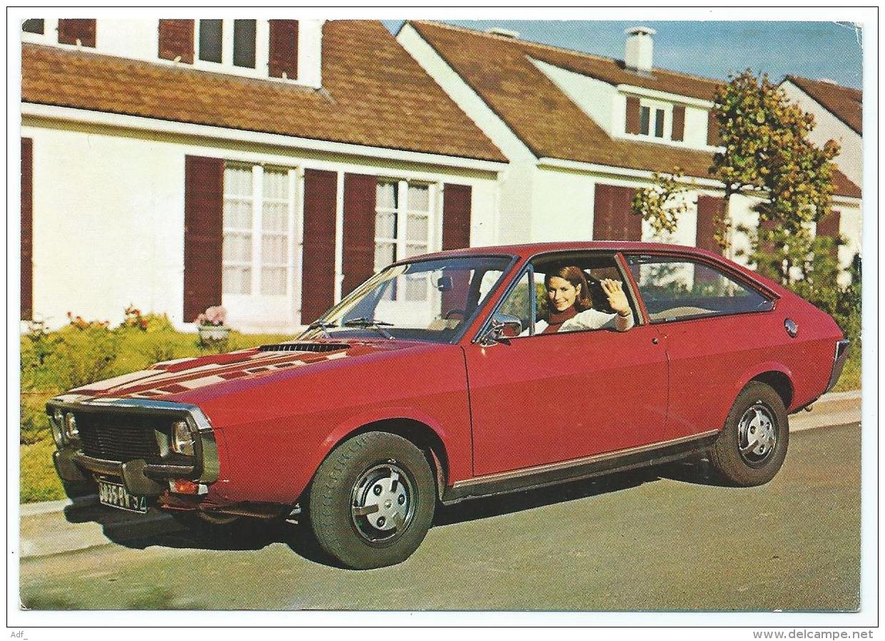 CP PUB PUBLICITAIRE AUTO VOITURE RENAULT 15 TS, 15TS, R15 - Voitures De Tourisme