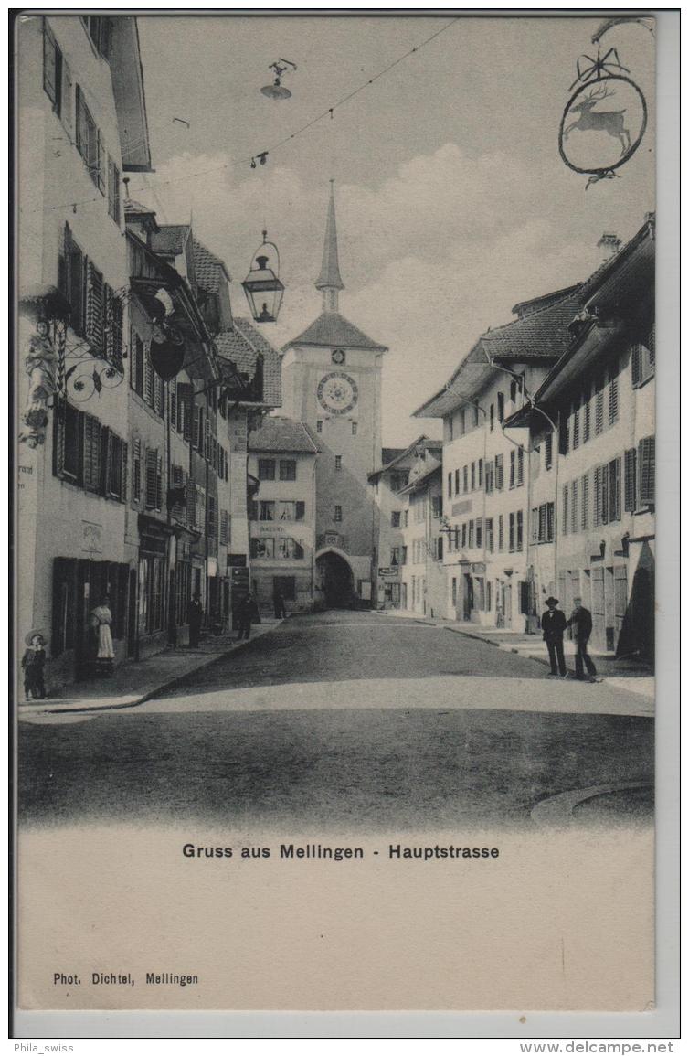 Gruss Aus Mellingen - Hauptstrasse - Photo: Dichtel - Animee - Mellingen