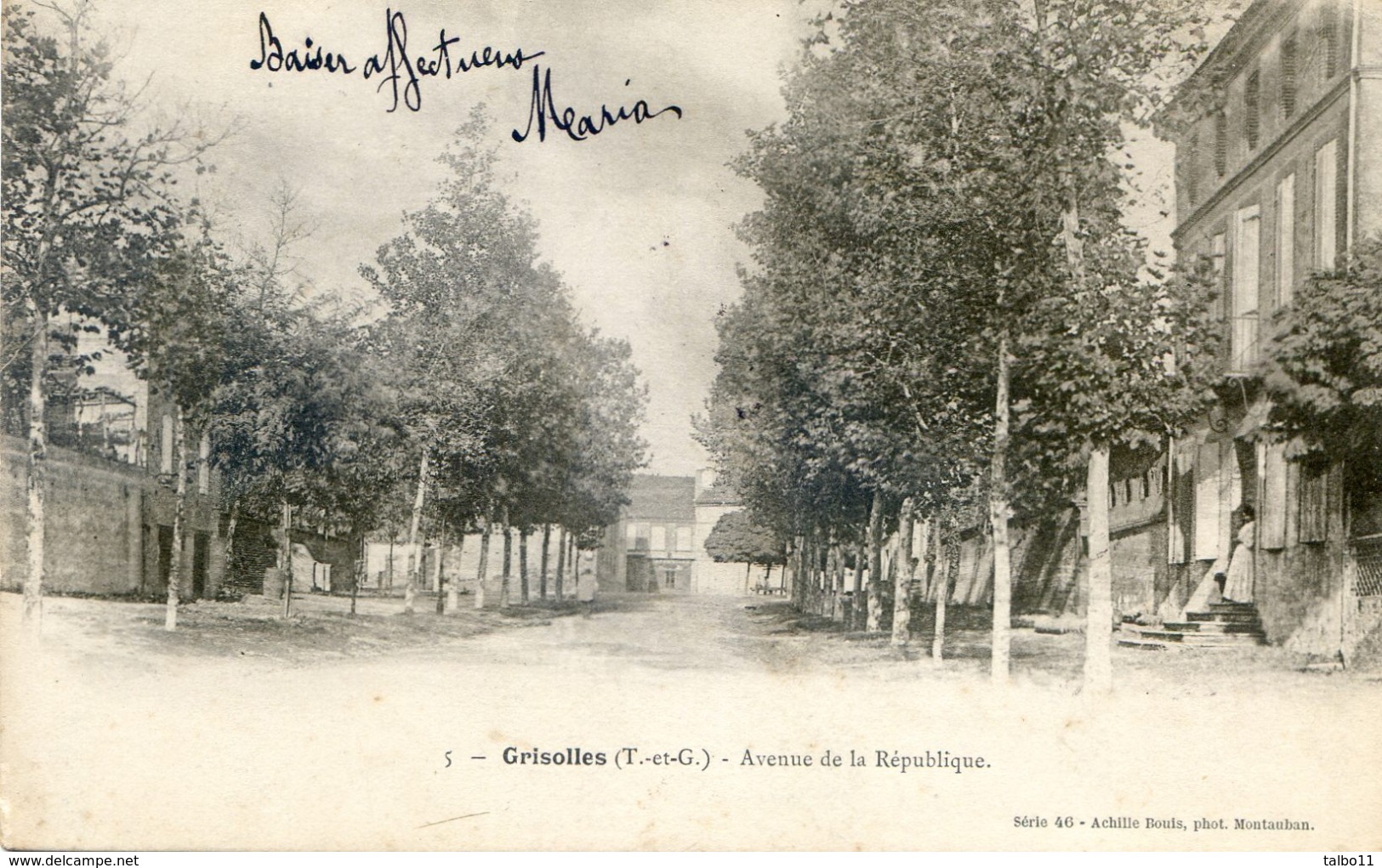 Grisolles - Avenue De La Républiquee - Grisolles