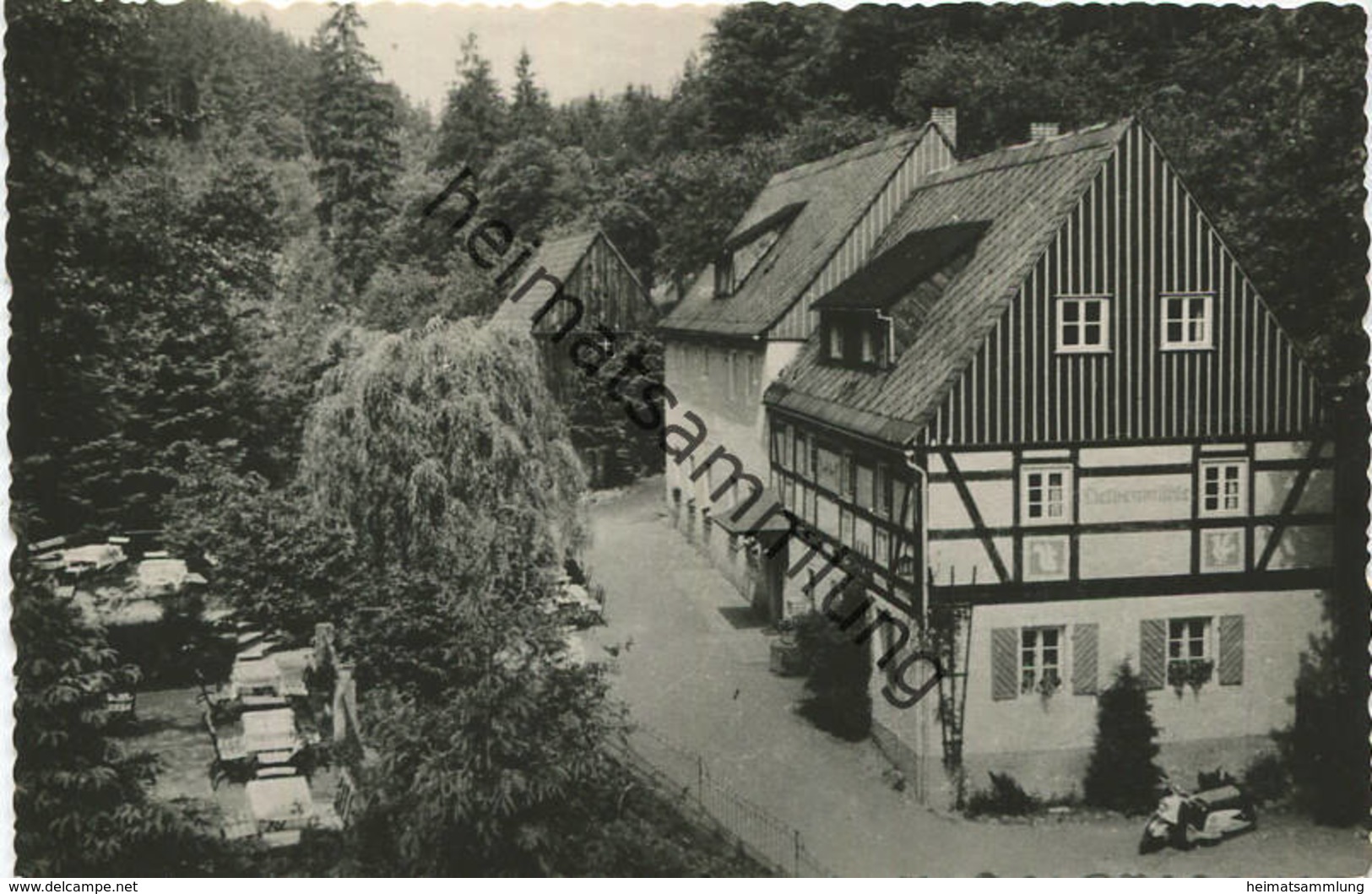 Kleinhennersdorf - Liethenmühle - Foto-AK 60er Jahre - Verlag Dr. A. Weyhmann Königstein - Kleinhennersdorf