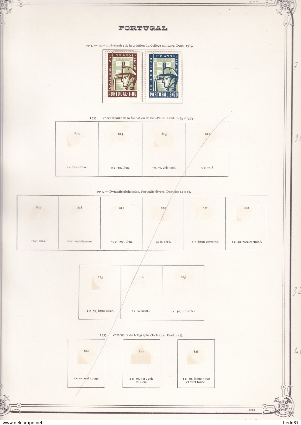 Portugal - Collection Vendue Page Par Page - Timbres Oblitérés / Neufs *(avec Charnière) -Qualité B/TB - Neufs