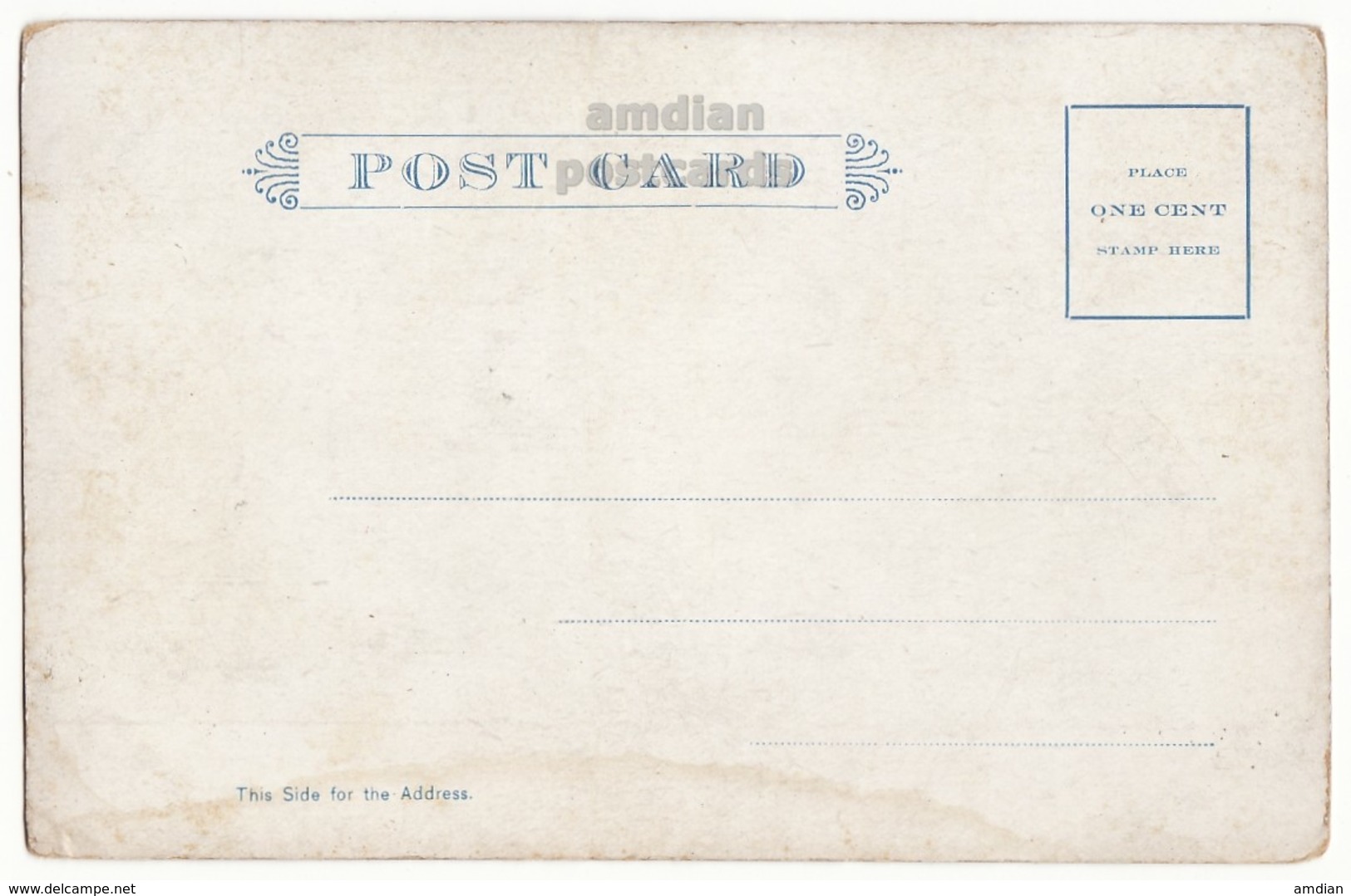 Grand Rapids MI Central High School Building C1900s Unused Vintage UDB Michigan Postcard [6770] - Grand Rapids