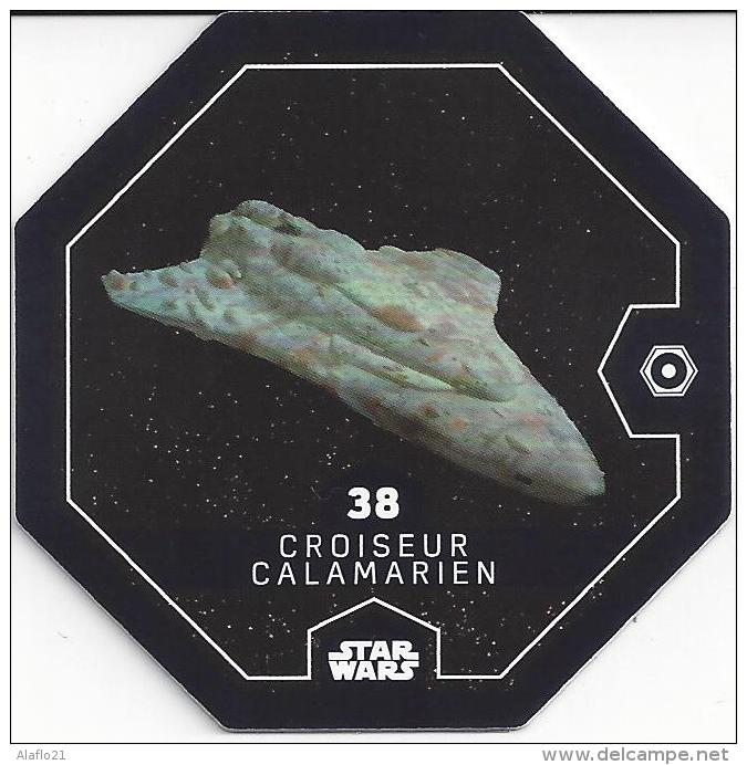 STAR WARS 2016 - Jeton Leclerc Cosmic Shells N° 38 - CROISEUR CALAMARIEN - Autres & Non Classés