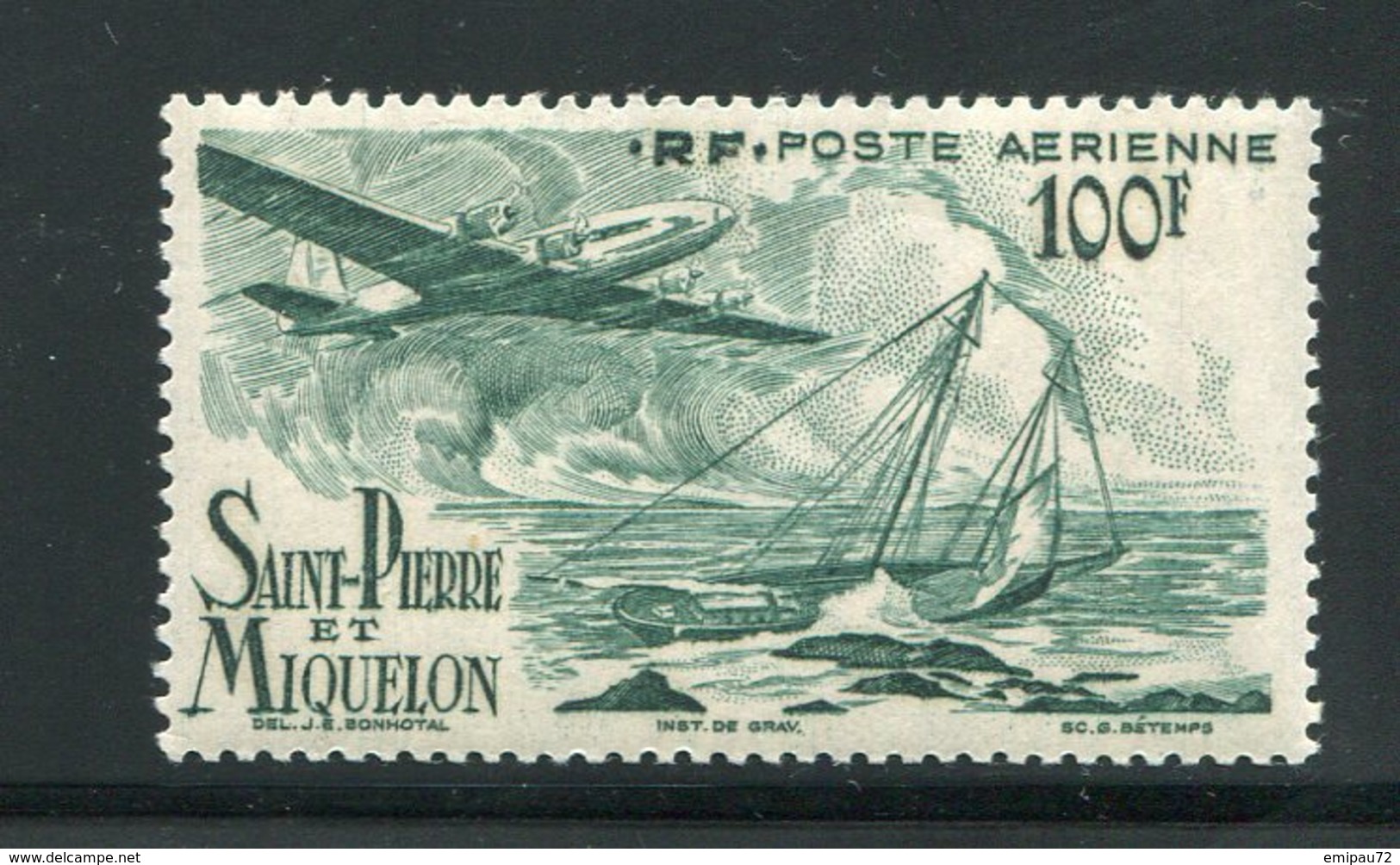 SAINT PIERRE ET MIQUELON- P.A Y&T N°19- Neuf Sans Charnière ** - Unused Stamps