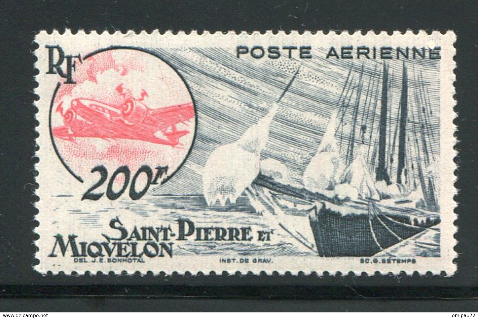 SAINT PIERRE ET MIQUELON- P.A Y&T N°20- Neuf Sans Charnière ** - Unused Stamps