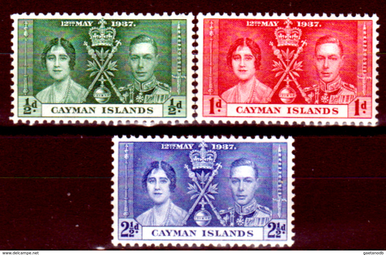 Cayman-012 - 1937 - (++) MNH - Privi Di Difetti Occulti. - Cayman (Isole)