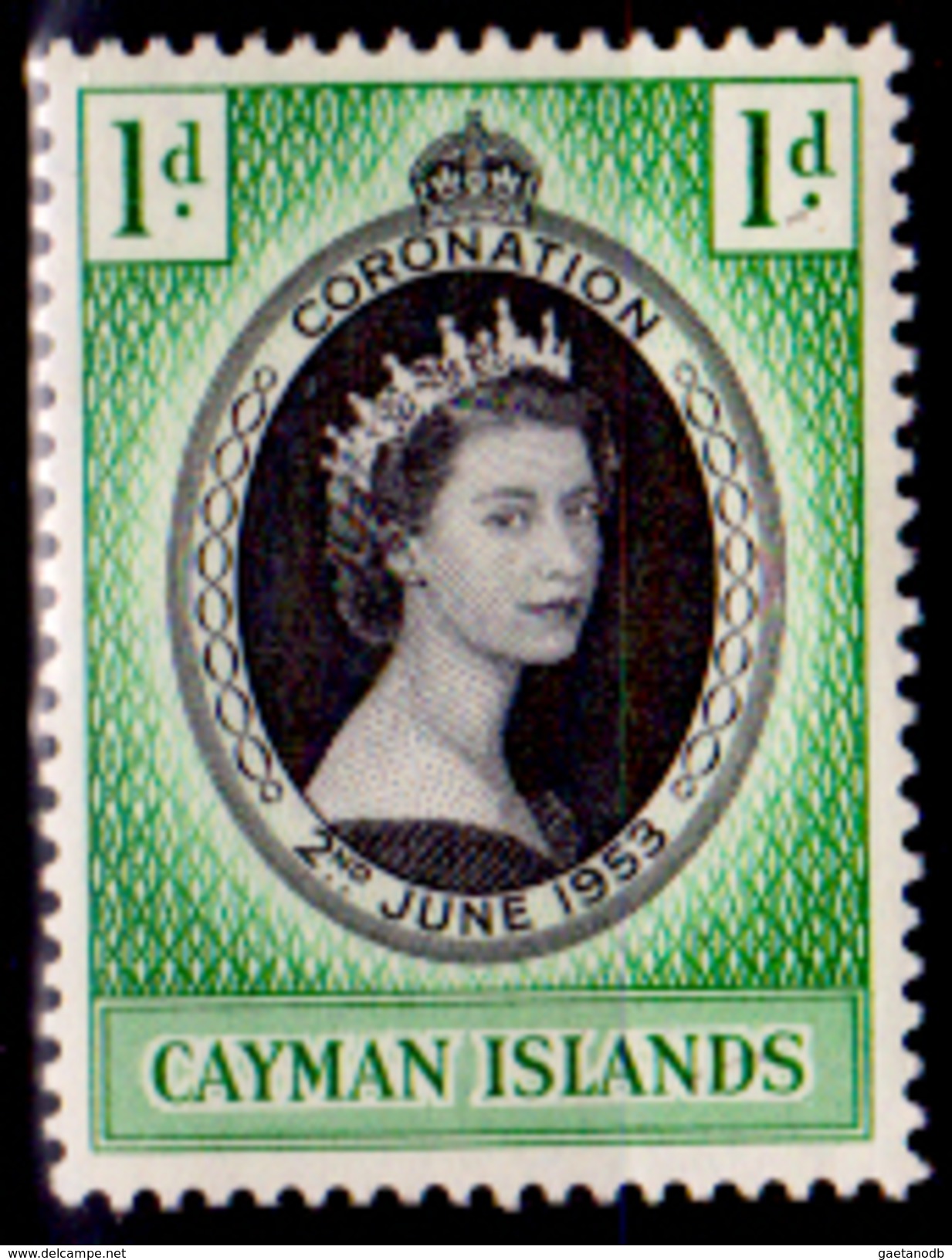 Cayman-016 - 1953 - (++) MNH - Privi Di Difetti Occulti. - Cayman (Isole)