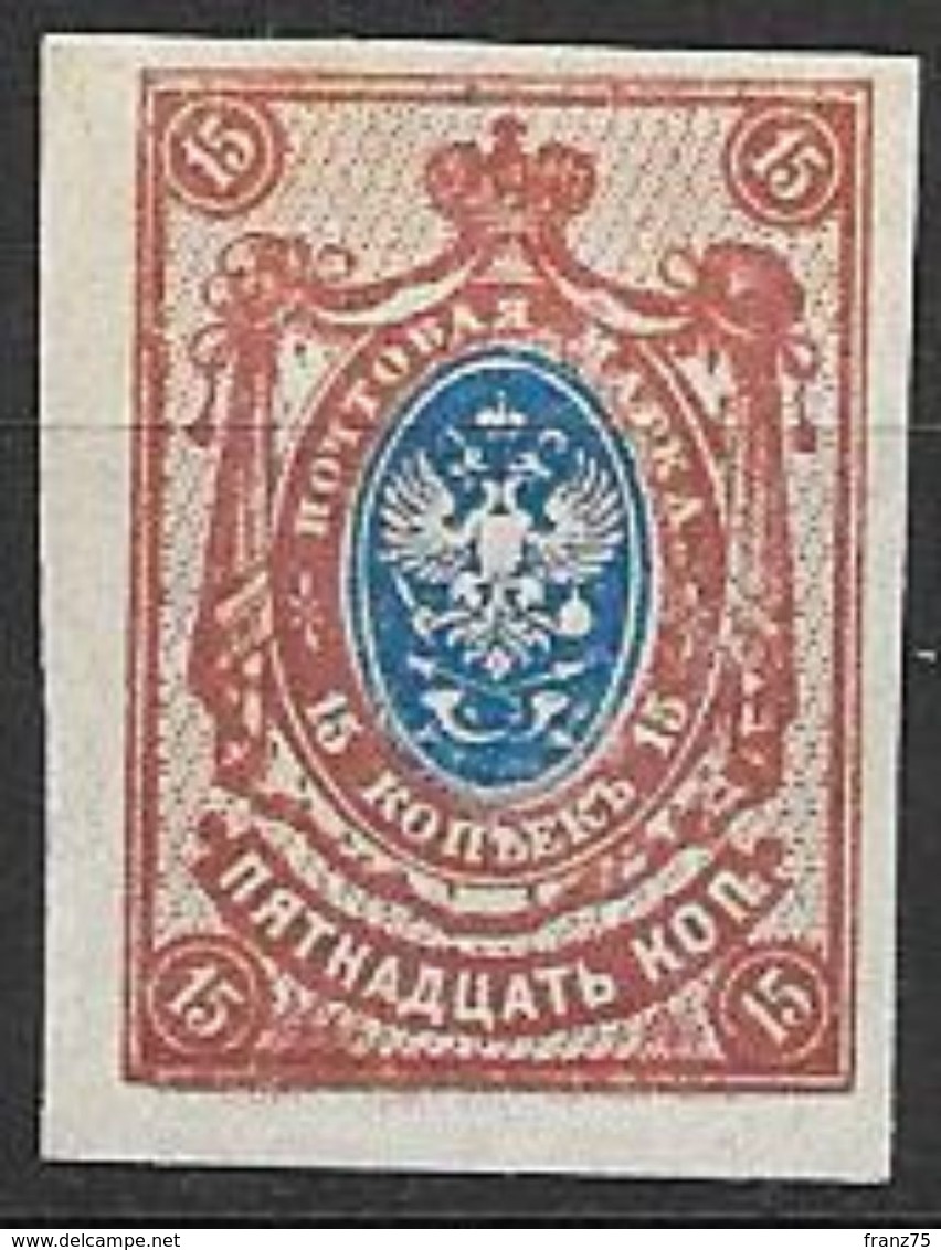 Poste 1889/1904-YT N° 46 Type B 15k.lilas-bleu-ND-NEUF X X - Unused Stamps