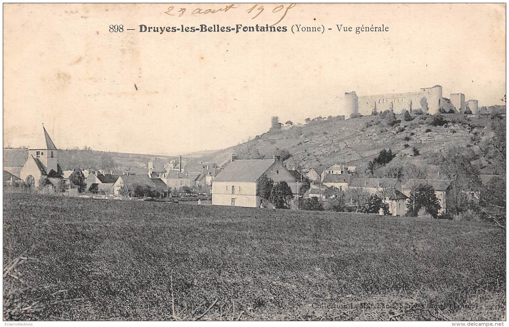Druyes Les Belles Fontaines     89        Vue Générale     (voir Scan) - Other & Unclassified