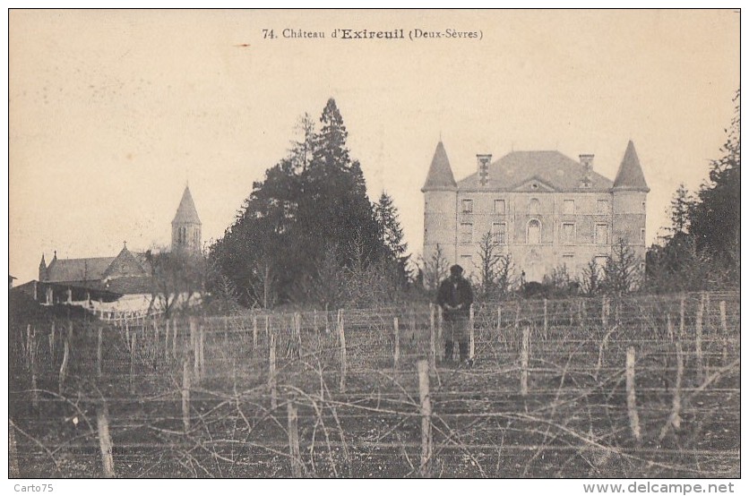 Exireuil 79 - Vignes Château D'Exireuil - Autres & Non Classés