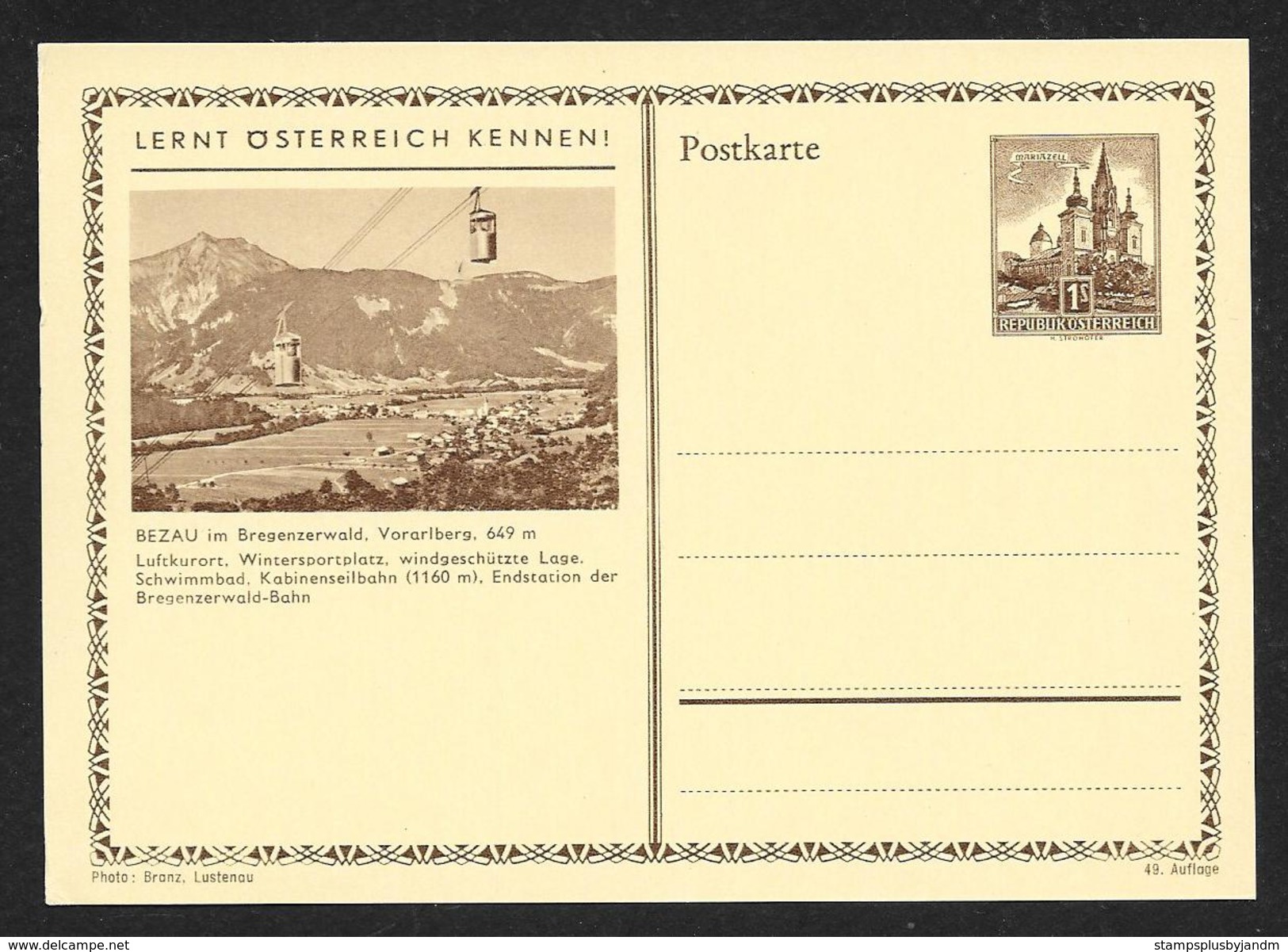 AUSTRIA (105) View Postal Cards Almost All Different Scenes Unused c1950s STK#A10001//A10110