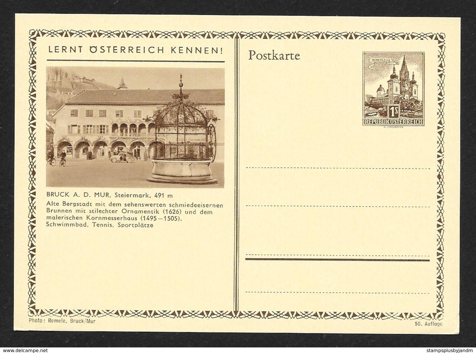 AUSTRIA (105) View Postal Cards Almost All Different Scenes Unused c1950s STK#A10001//A10110