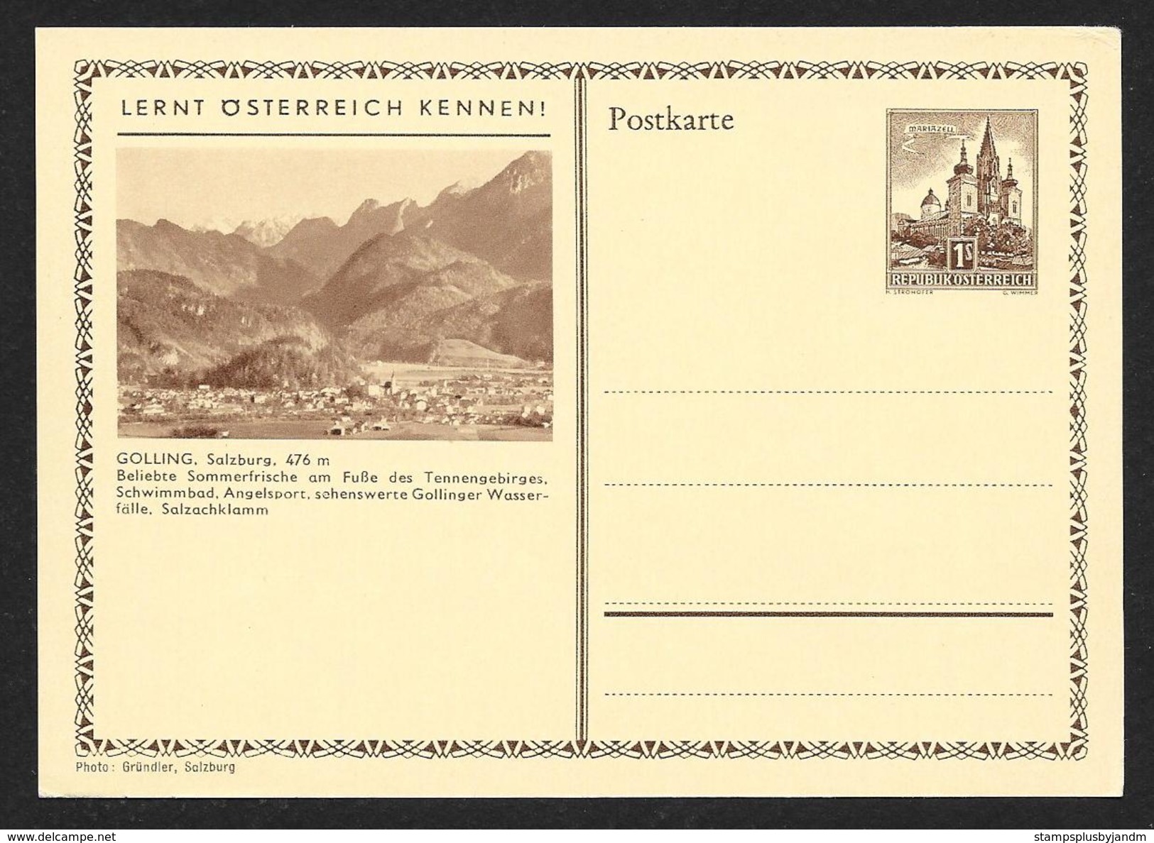 AUSTRIA (105) View Postal Cards Almost All Different Scenes Unused c1950s STK#A10001//A10110