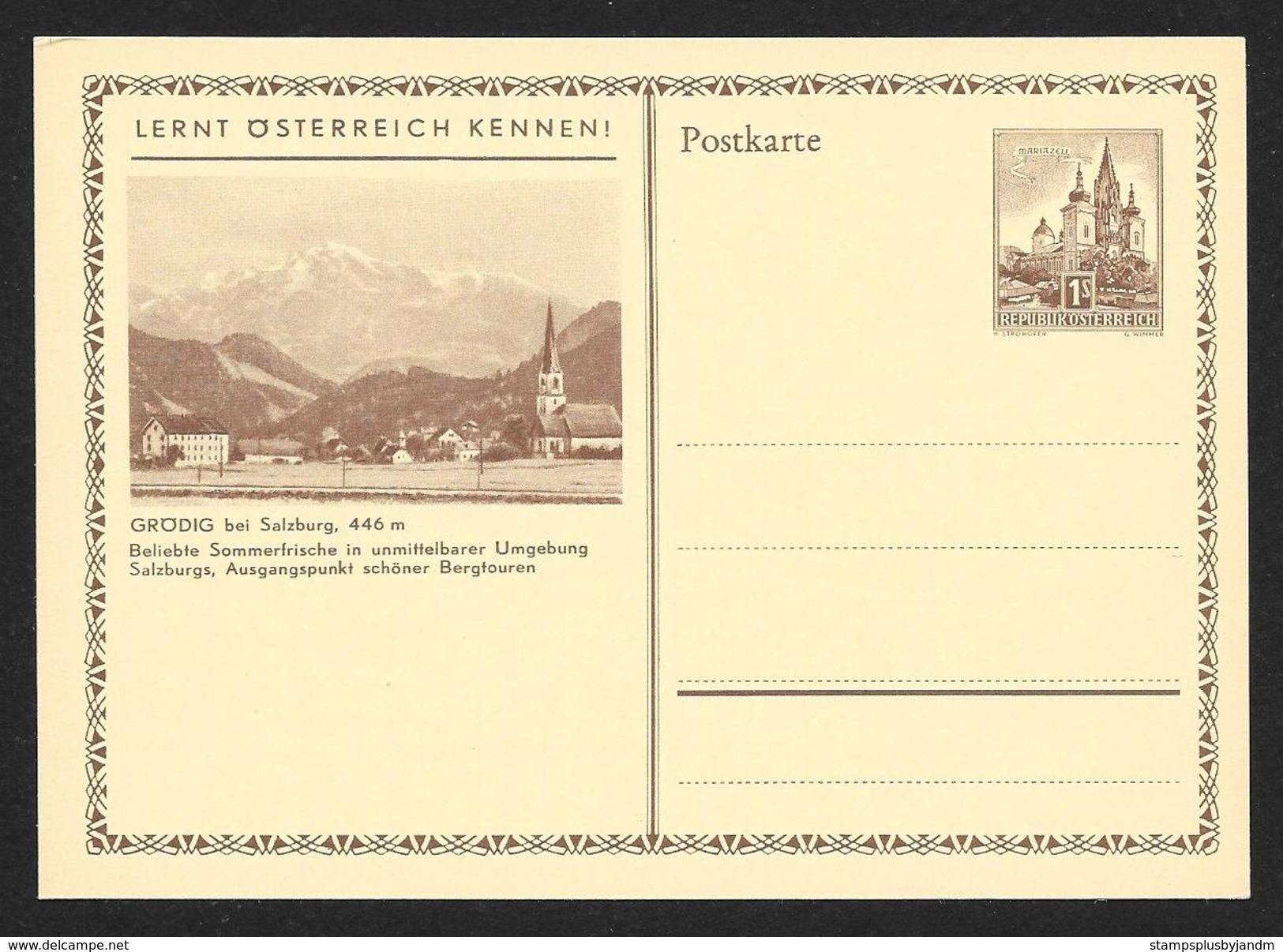 AUSTRIA (105) View Postal Cards Almost All Different Scenes Unused c1950s STK#A10001//A10110