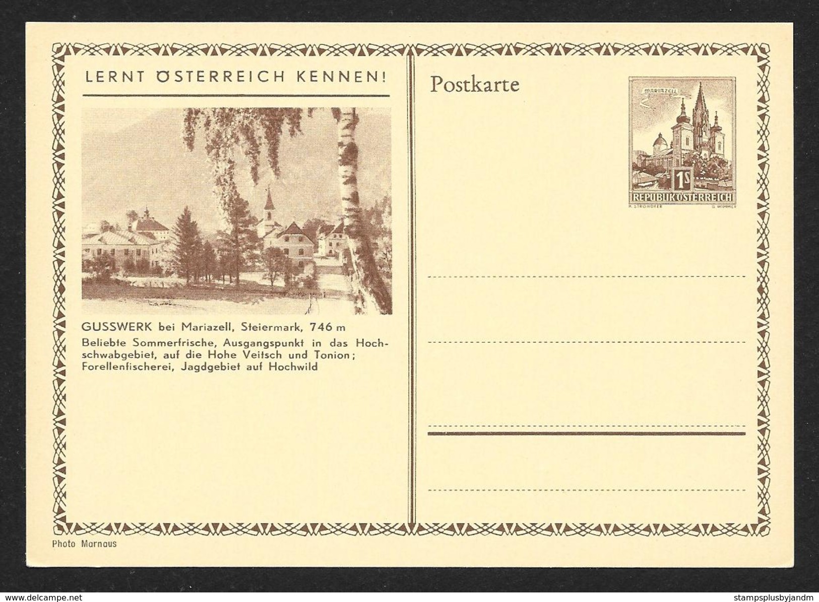 AUSTRIA (105) View Postal Cards Almost All Different Scenes Unused c1950s STK#A10001//A10110