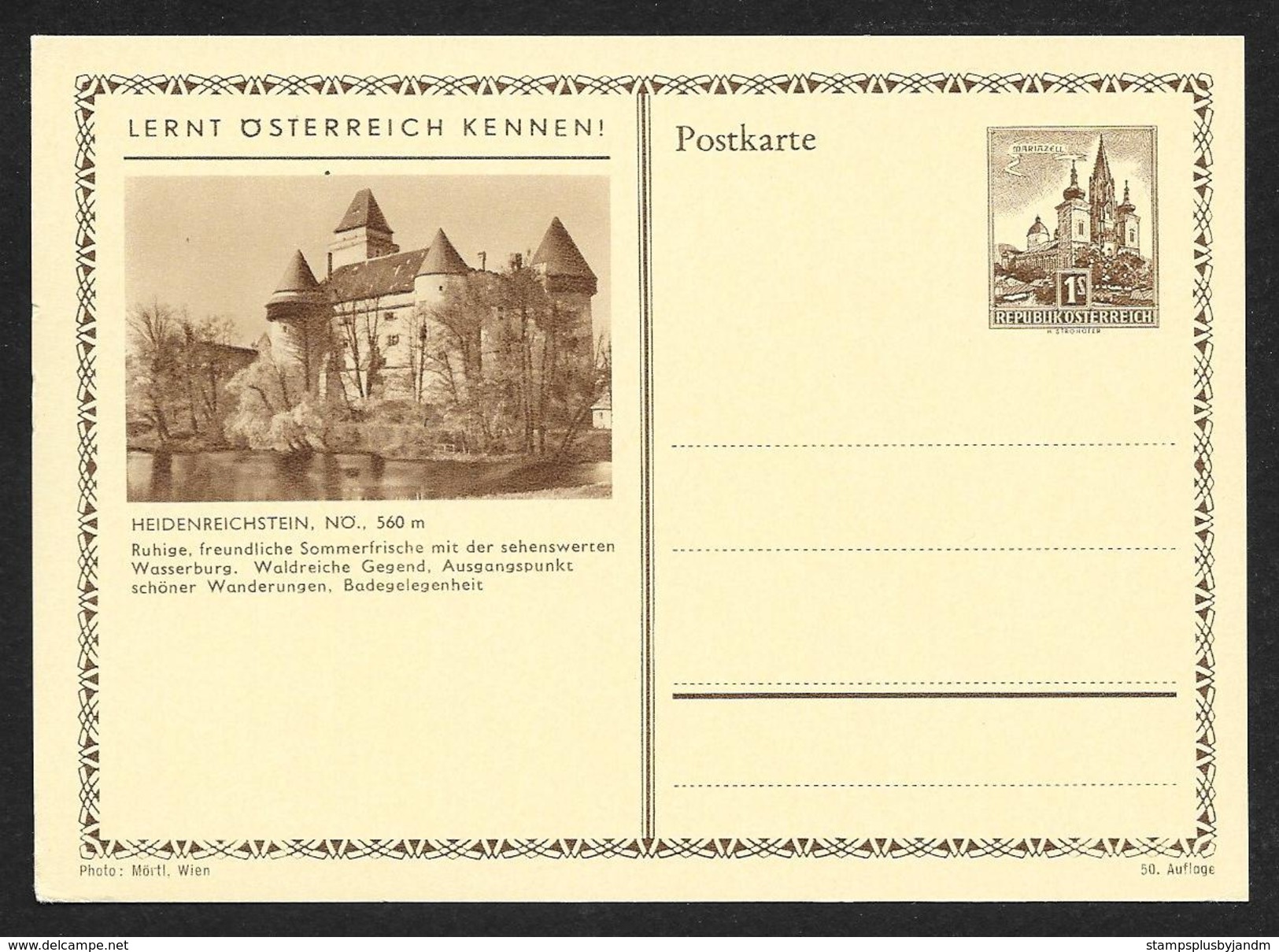 AUSTRIA (105) View Postal Cards Almost All Different Scenes Unused c1950s STK#A10001//A10110