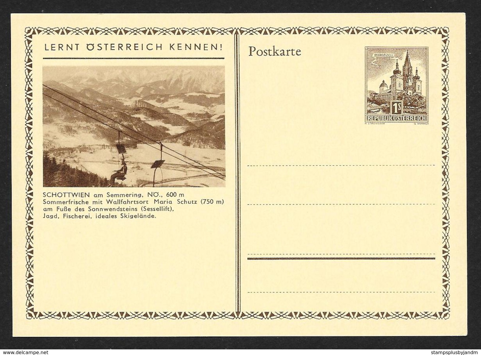 AUSTRIA (105) View Postal Cards Almost All Different Scenes Unused c1950s STK#A10001//A10110