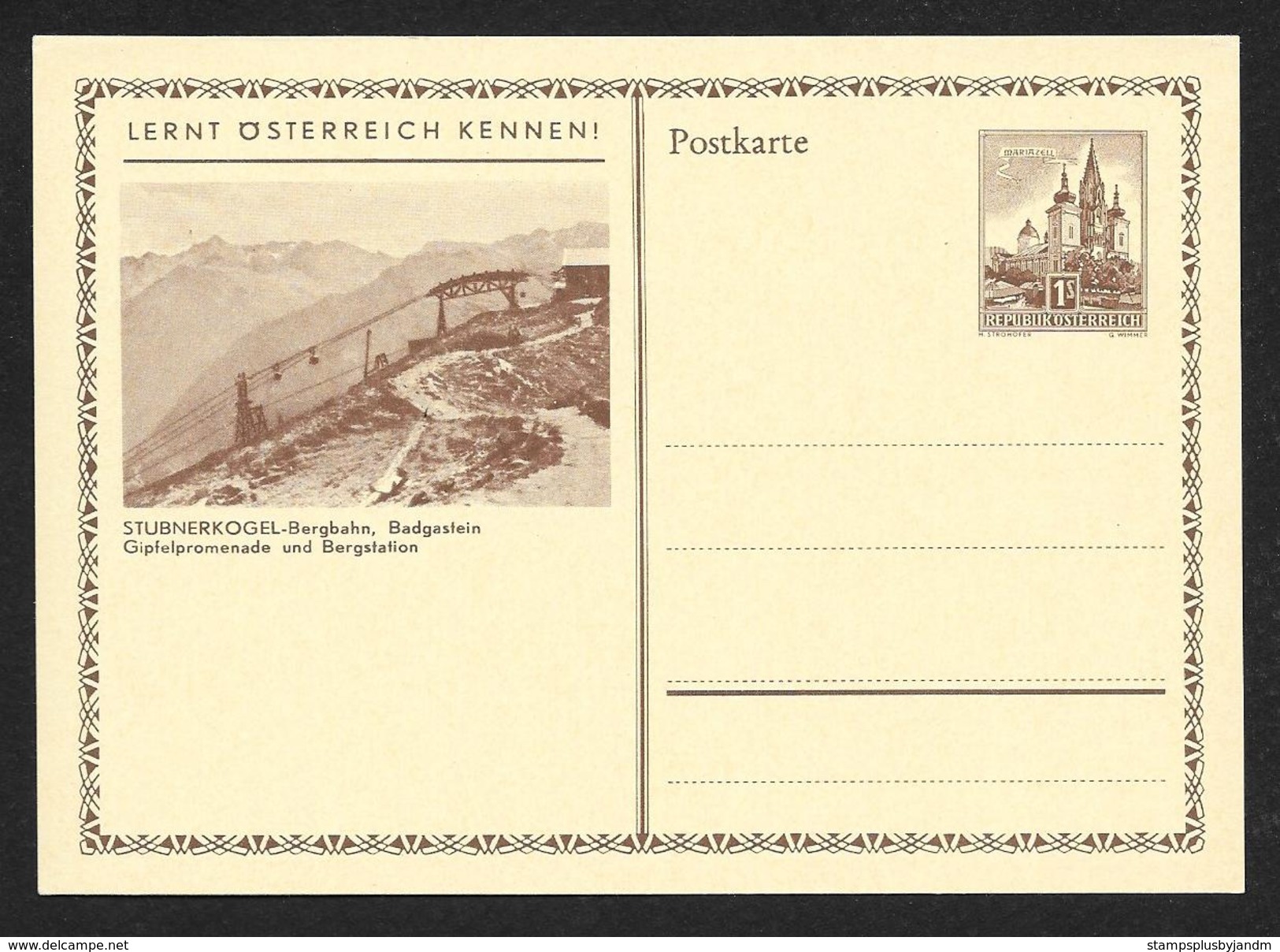 AUSTRIA (105) View Postal Cards Almost All Different Scenes Unused c1950s STK#A10001//A10110