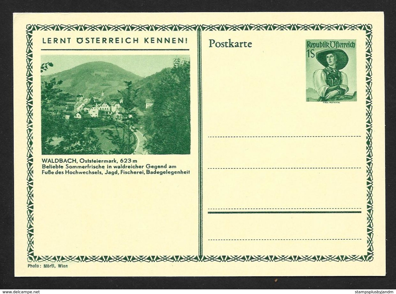 AUSTRIA (105) View Postal Cards Almost All Different Scenes Unused c1950s STK#A10001//A10110