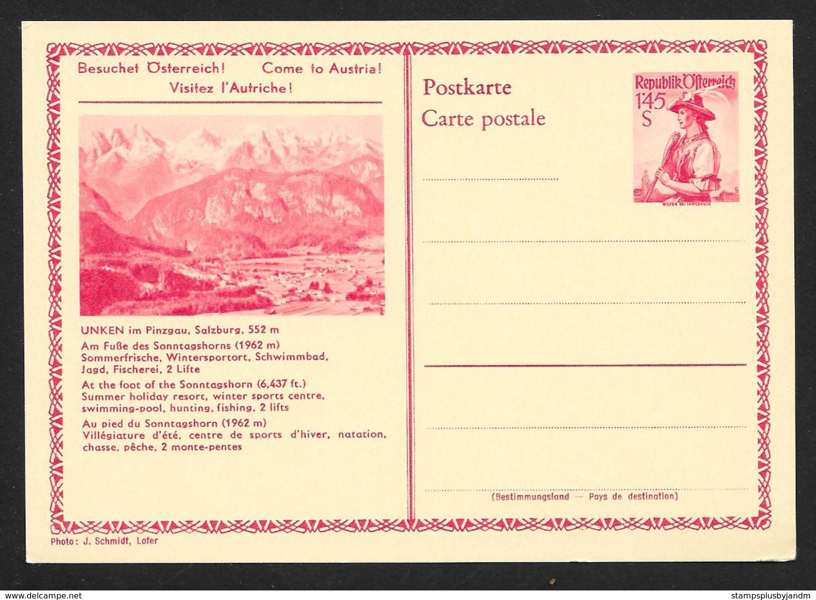 AUSTRIA (105) View Postal Cards Almost All Different Scenes Unused c1950s STK#A10001//A10110