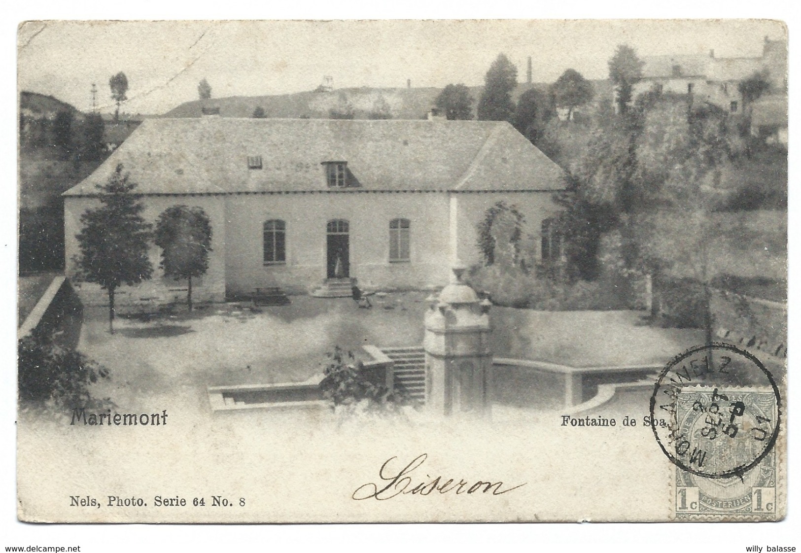 +++ CPA - MARIEMONT - Fontaine De Spa - Nels  Série 64 N° 8   // - Morlanwelz