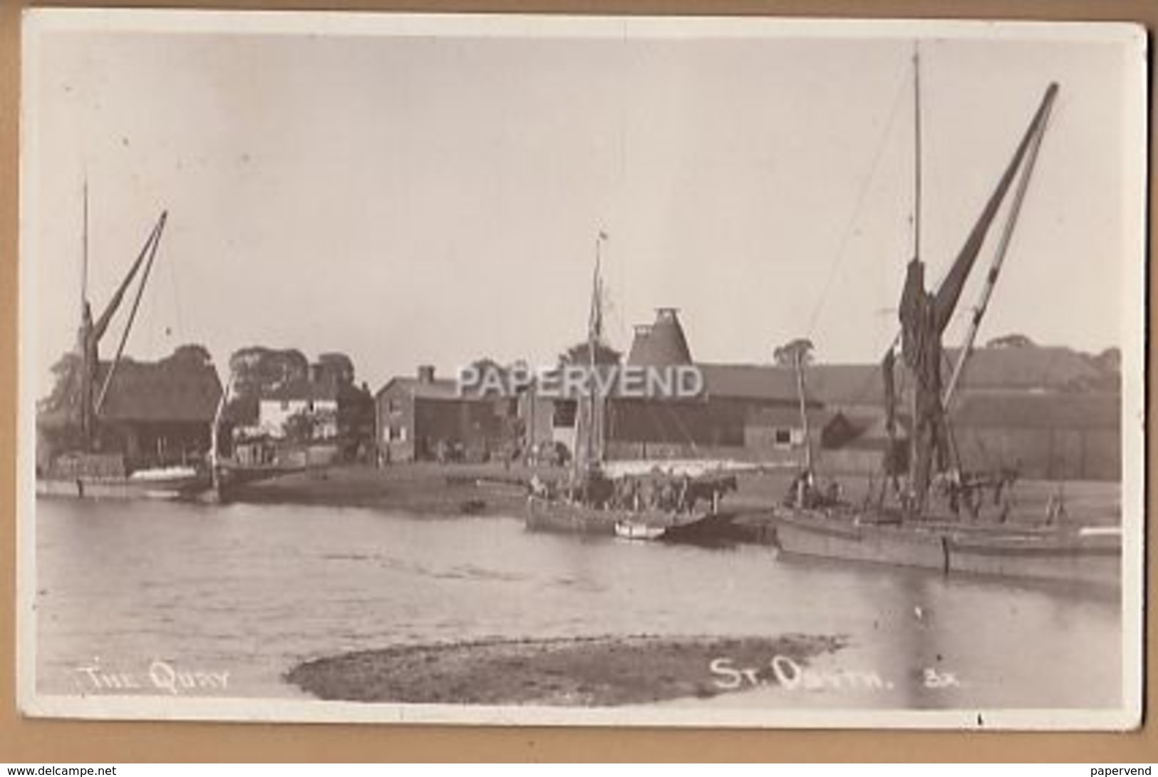 Essex  ST OSYTH The Quay Sailing Barges  RP  E1892 - Sonstige & Ohne Zuordnung