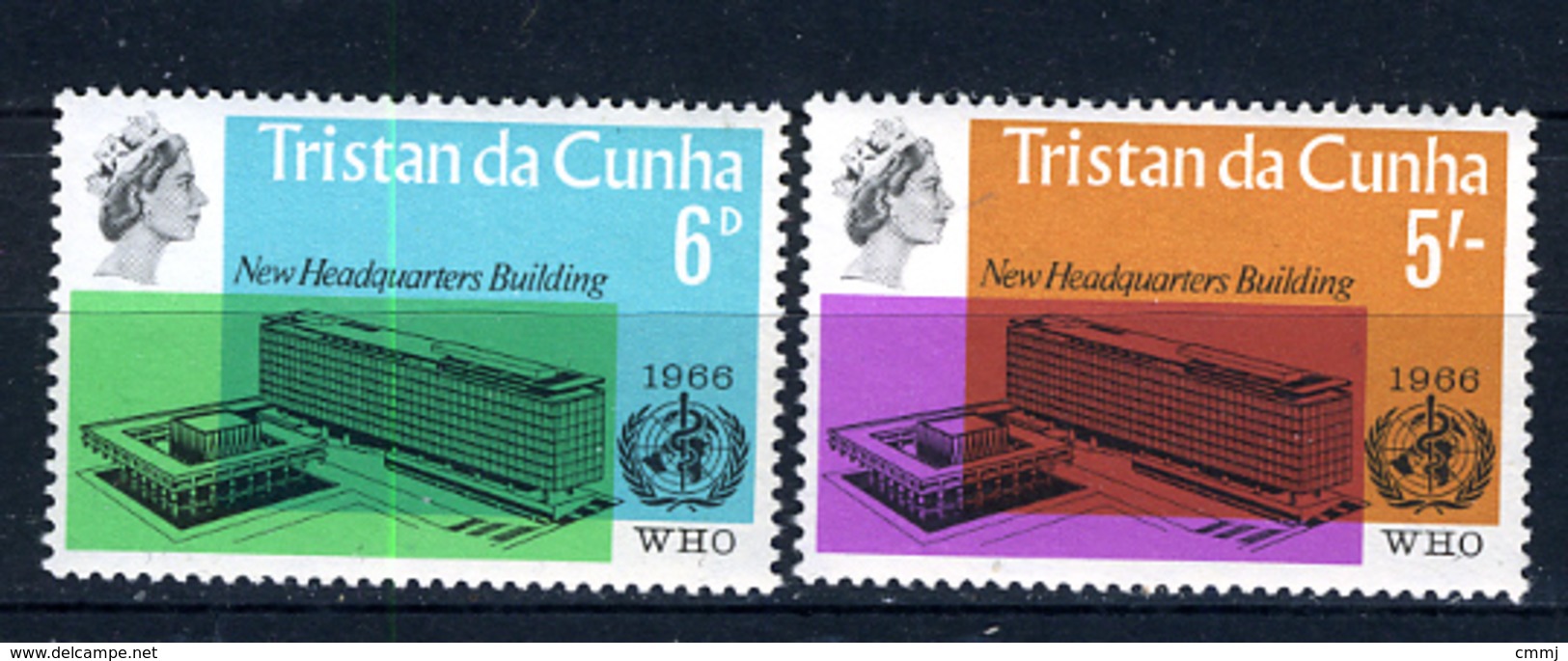 1966 - TRISTAN DA CUNHA  - Catg. Mi. 102/103 - NH - (G-EA - 40) - Tristan Da Cunha