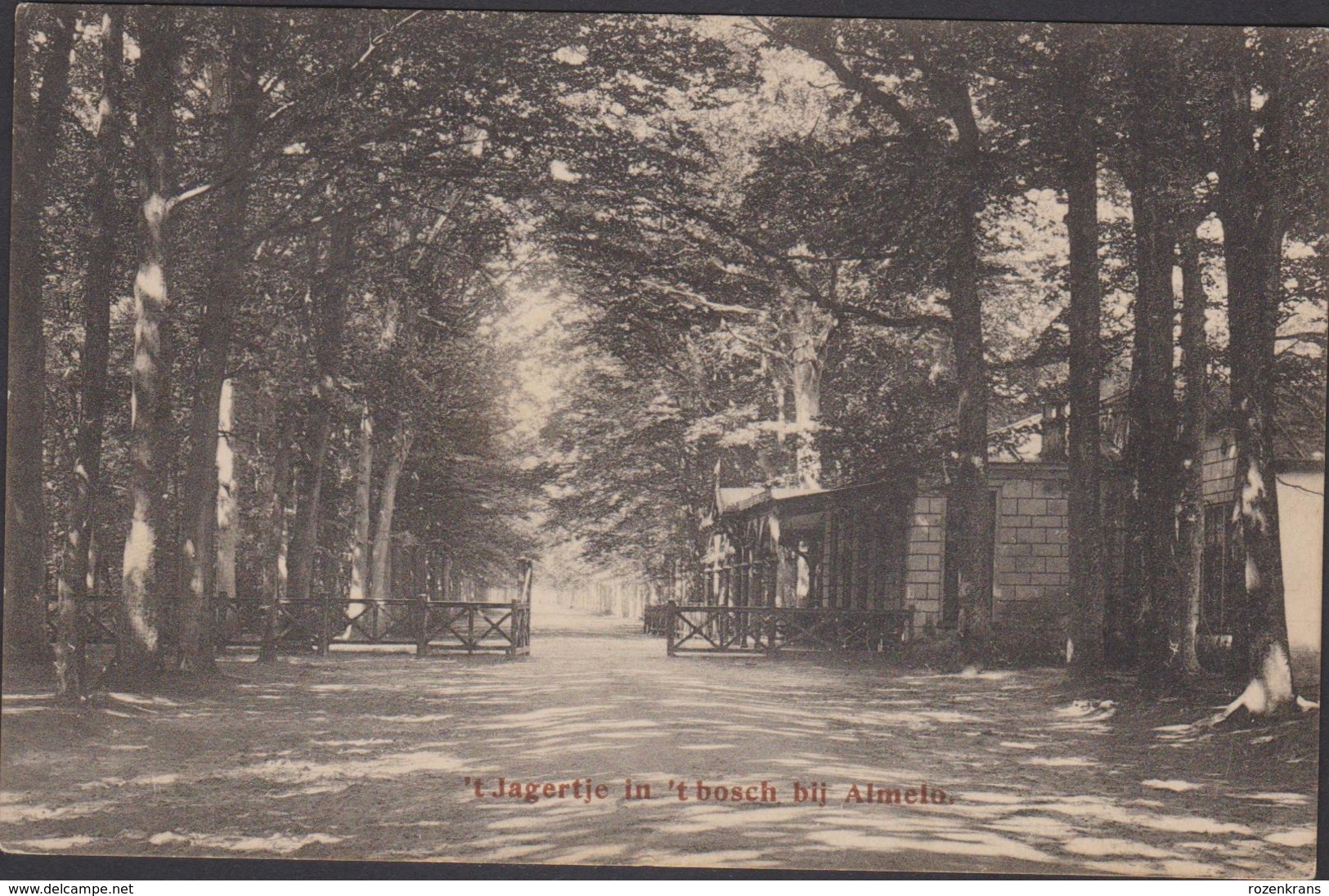 Almelo 1921 't Jagertje In 't Bosch Bij Almelo Twente Overijsel Nederlandoude Postkaart Ansichtkaart - Almelo