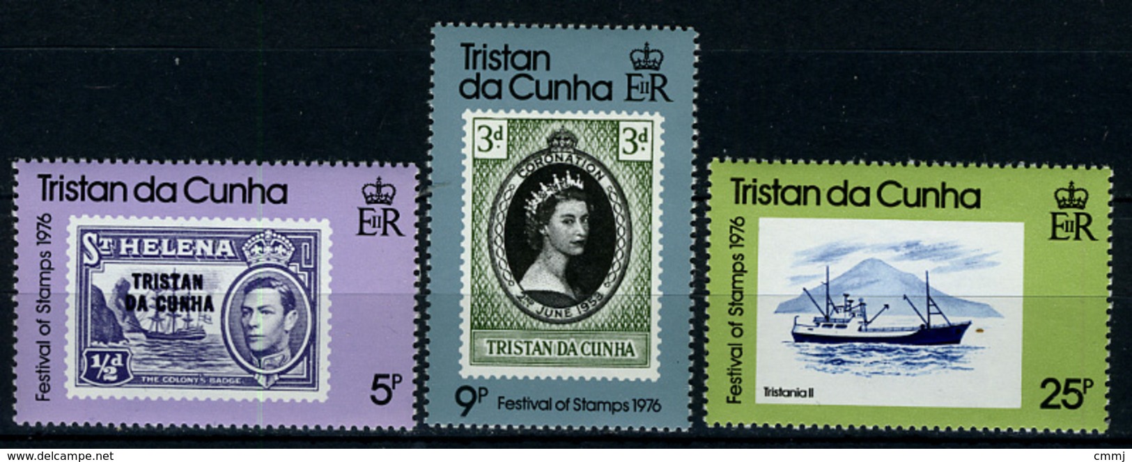 1976 - TRISTAN DA CUNHA  - Catg. Mi. 206/208 - NH - (373908.12) - Tristan Da Cunha