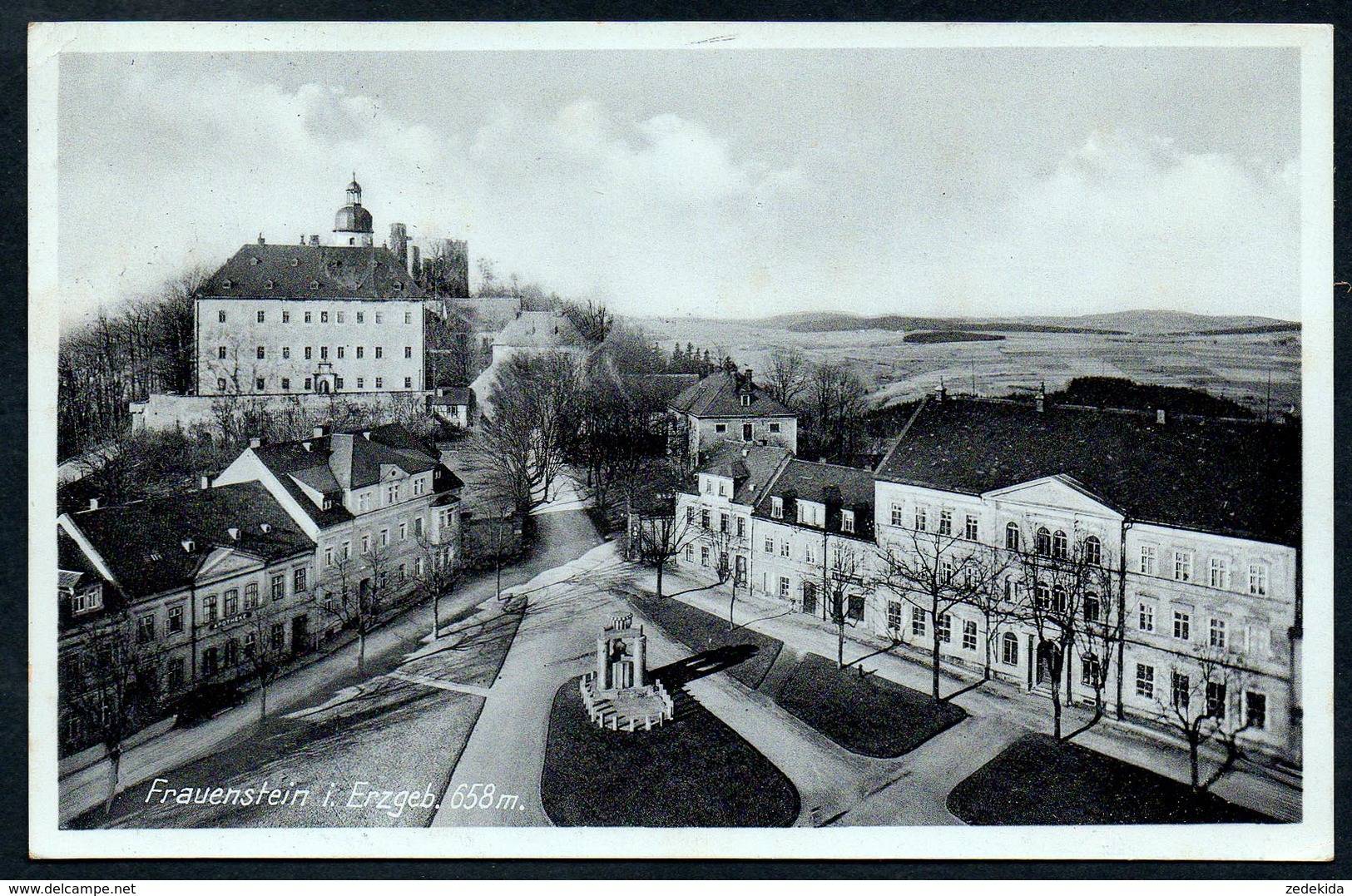 8884 - Alte Ansichtskarte - Frauenstein - Gel 1941 - Landgraf - Sonderstempel - Frauenstein (Erzgeb.)