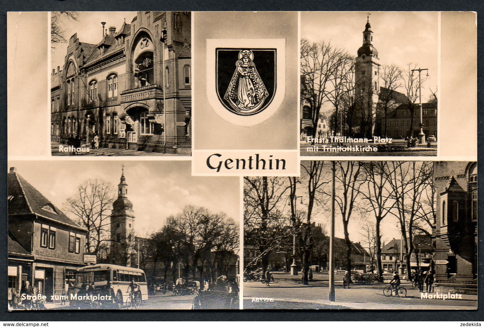 9194 - Alte MBK Ansichtskarte - Genthin - N. Gel - Genthin