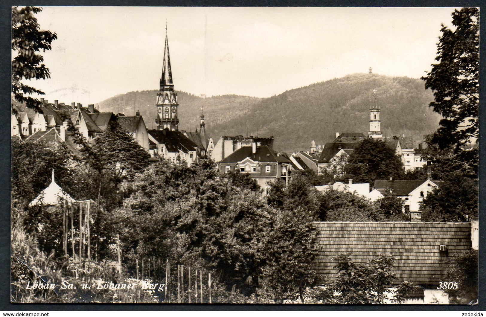 9197 - Alte Foto Ansichtskarte - Löbau - Gel 1936 - Geyer & Co - Loebau