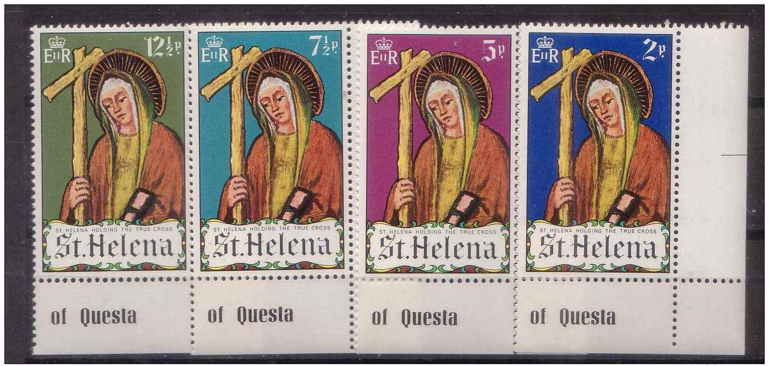 ST. HELENA 1971 EASTER PAINTINGS MNH M09000 - Isola Di Sant'Elena