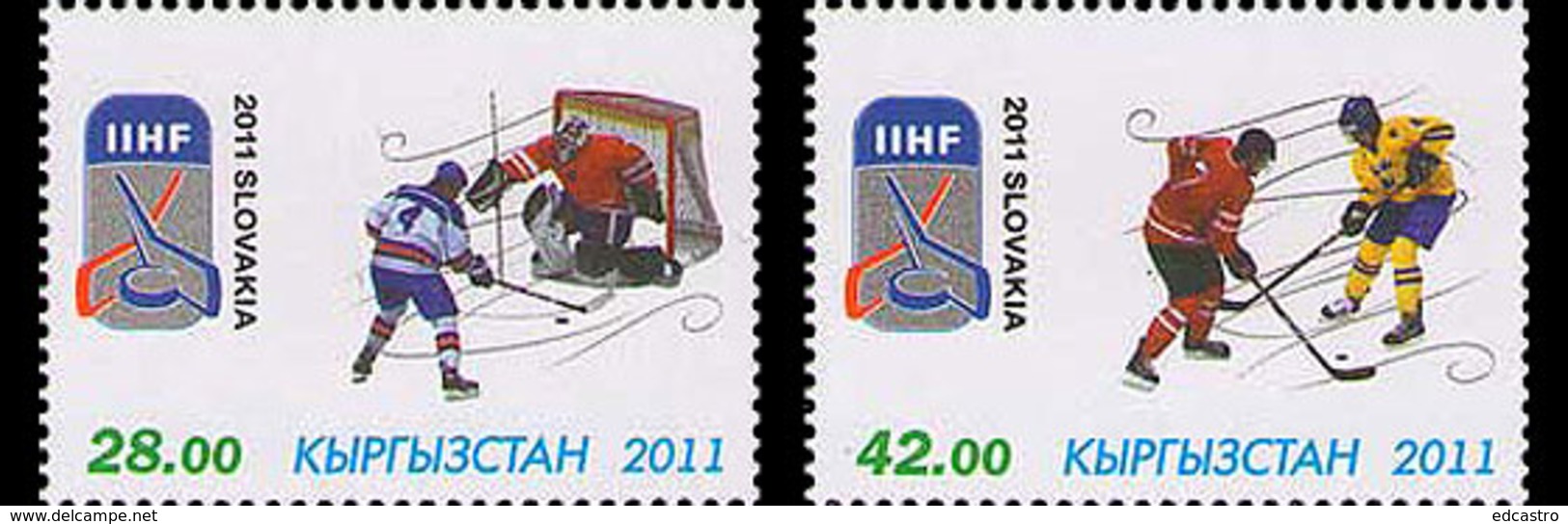 KYRGYZSTAN 2011 World Hockey Championship (Slovakia) - Kyrgyzstan