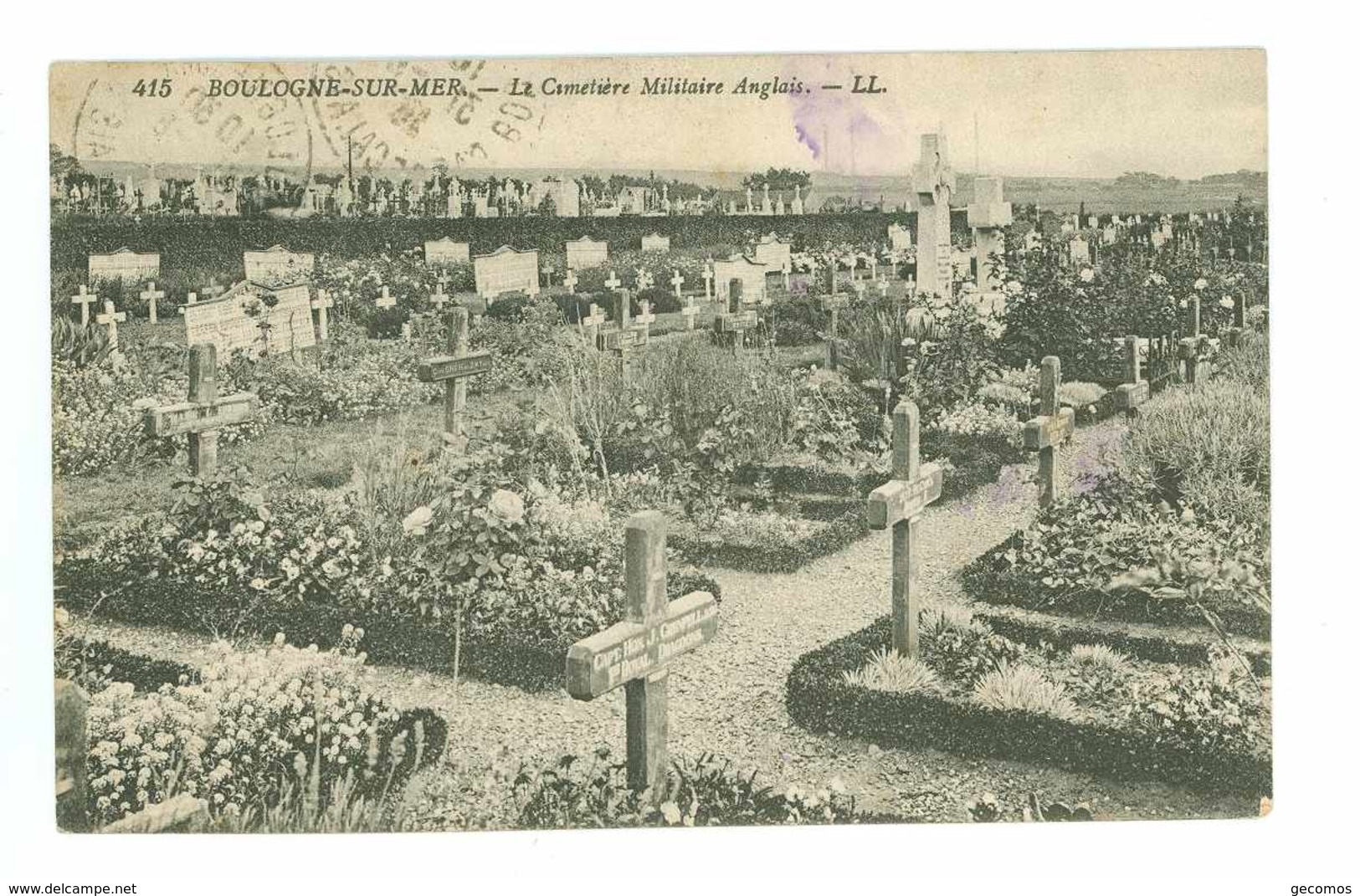 62 - BOULOGNE SUR MER - Le Cimetière Militaire Anglais - Boulogne Sur Mer