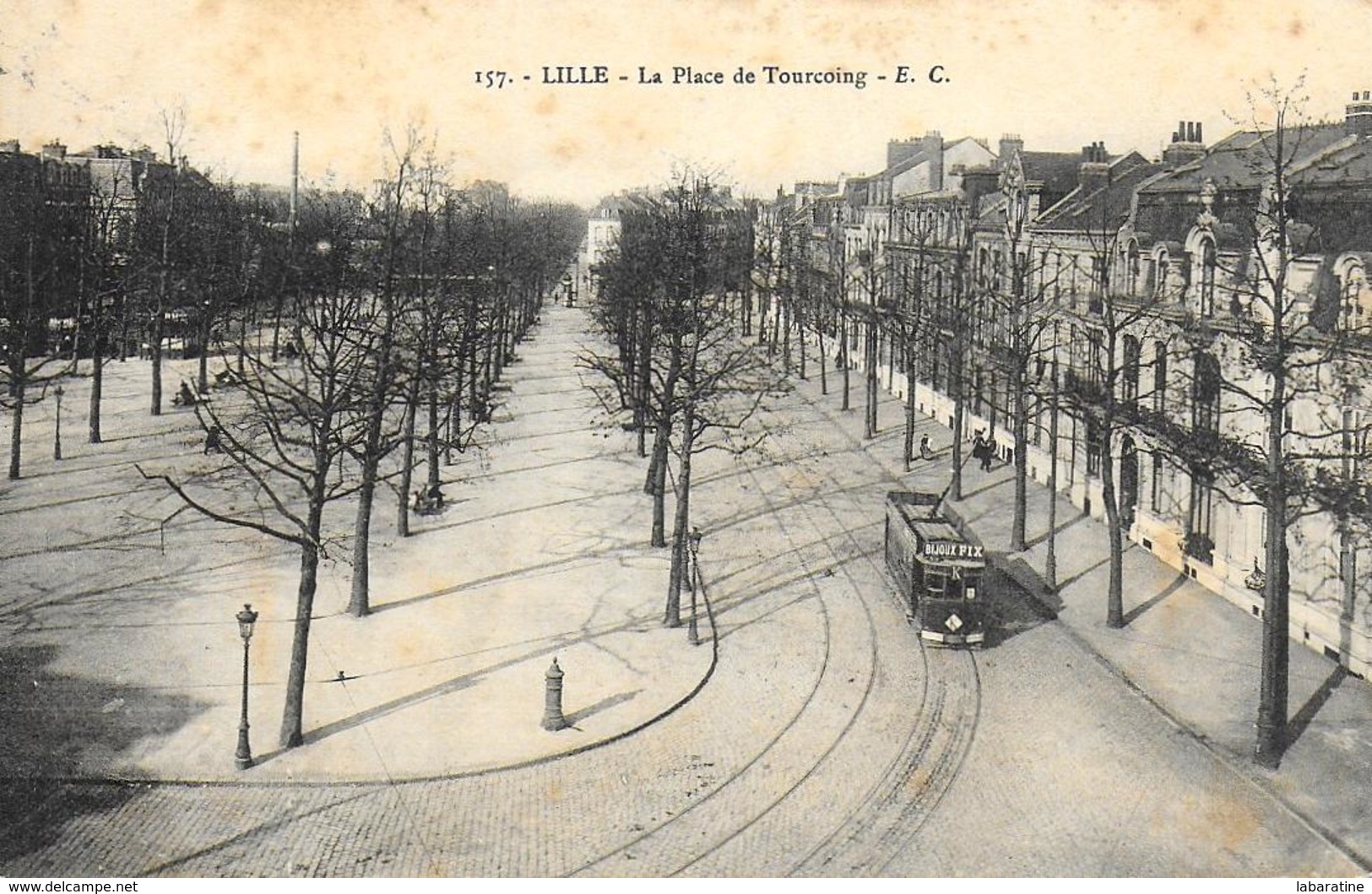 59)  LILLE  - La Place De Tourcoing  (  Tramway  ) - Lille