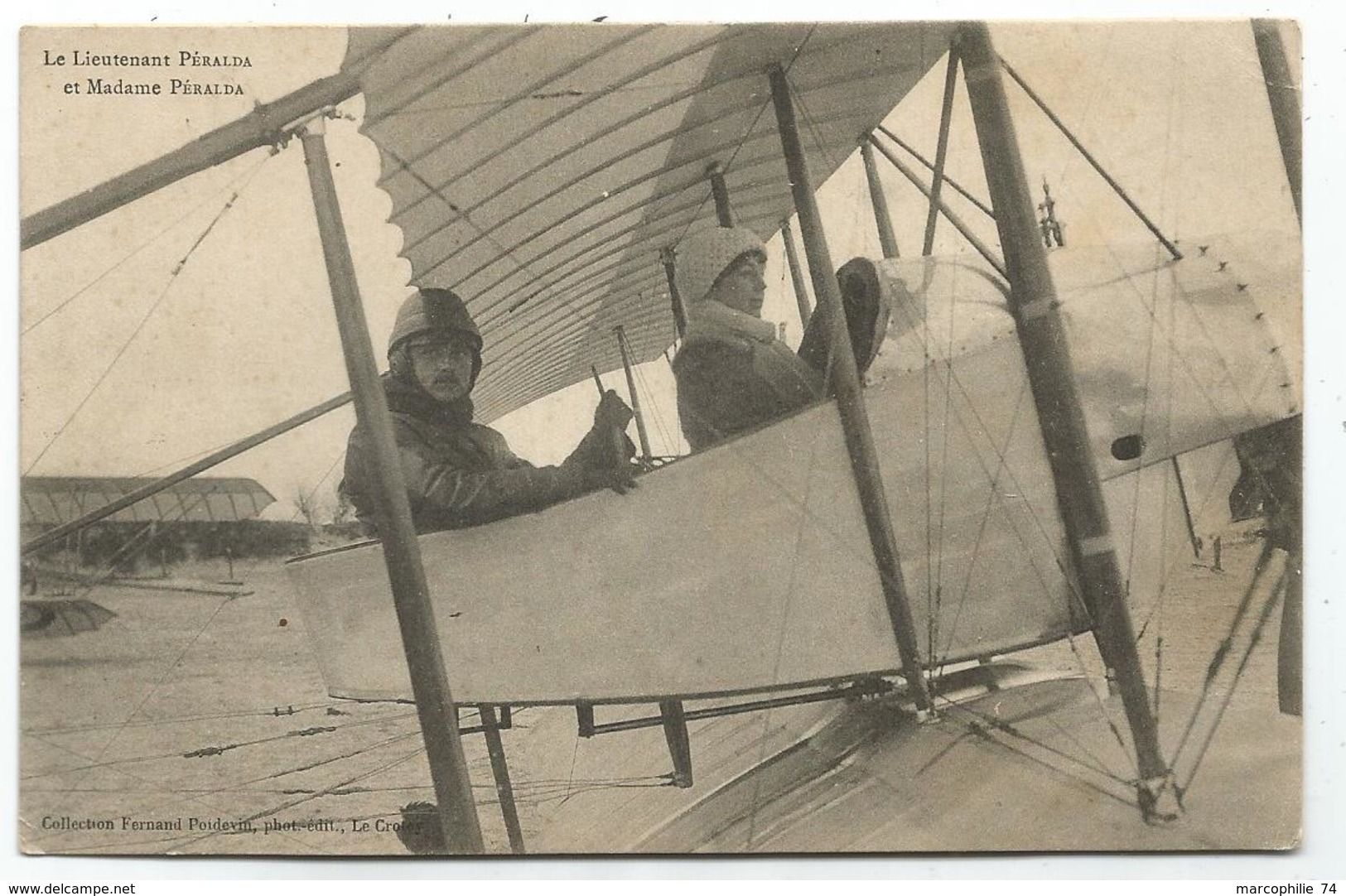 LE LIEUTENANT PERALDA ET MADAME PERALDA PHOT LE CROTOY - Le Crotoy