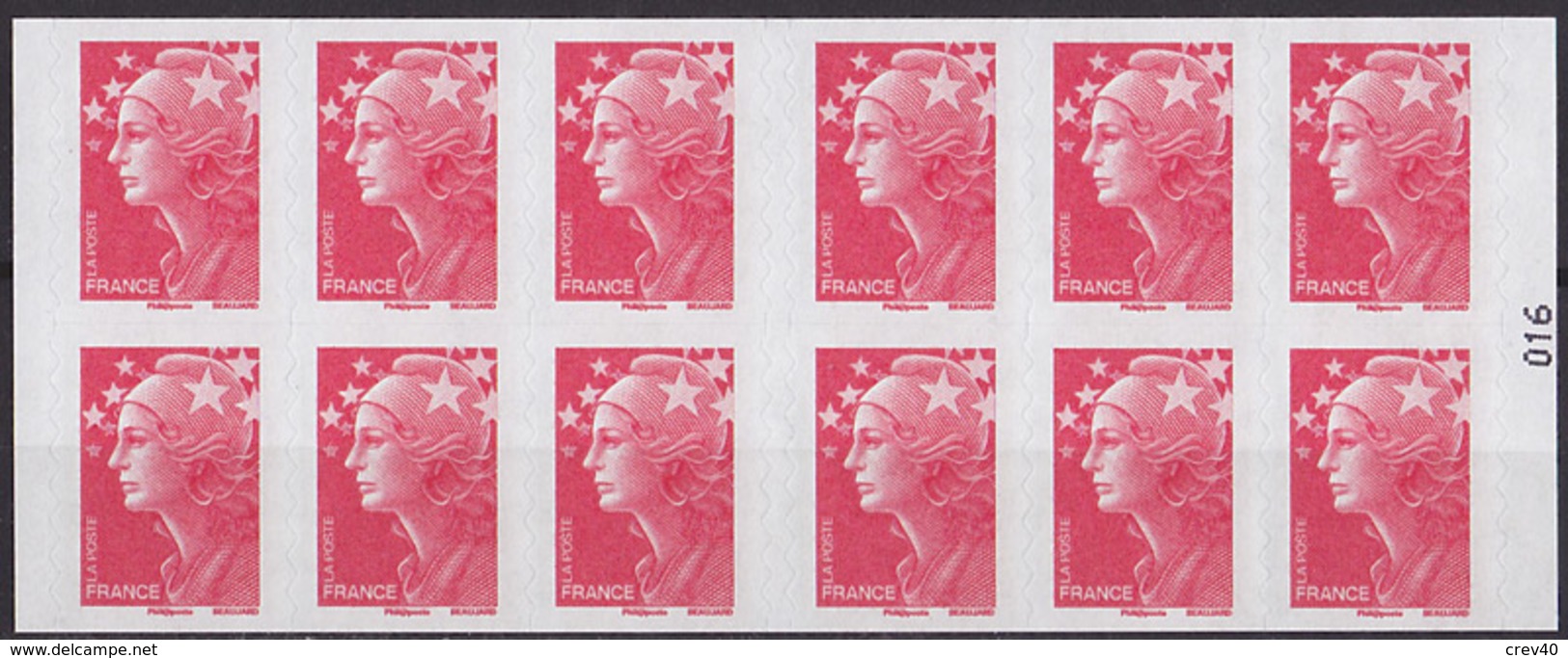 Carnet Neuf ** N° 4197-C19(Yvert) France 2010 - Marianne De Beaujard, Vous Aimez Les Beaux Timbres ? - Modernes : 1959-...