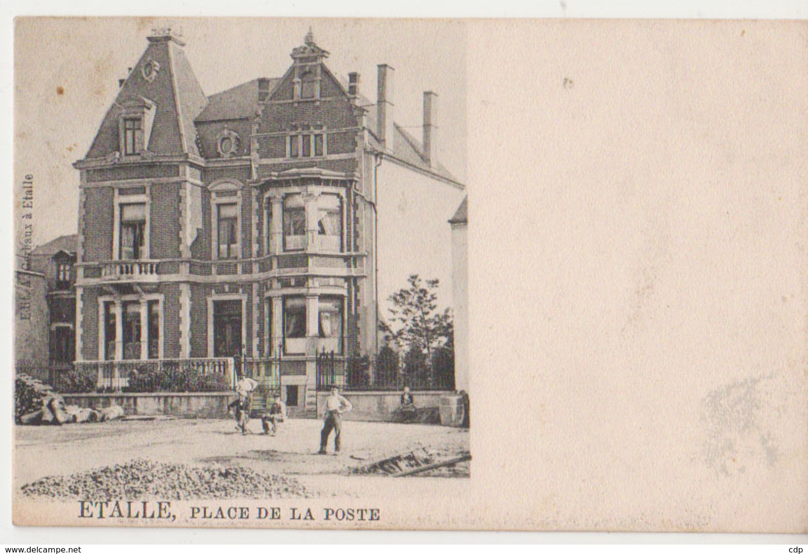 Cpa Etalle  1907 - Etalle